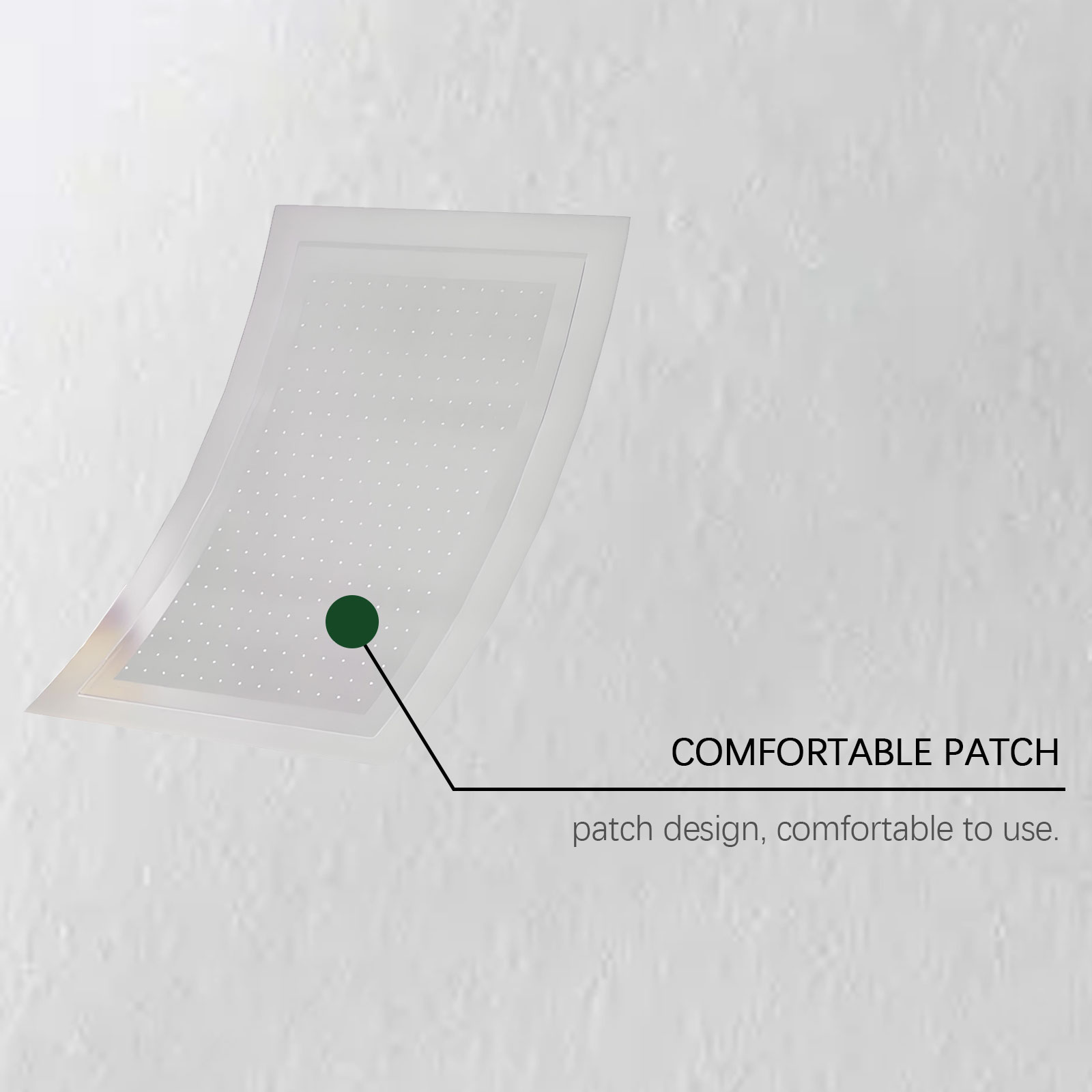 Leg Care Patch Daily Gentle Moisturizing Nourishing External Skin Relief Calming Leg Skincare Sticker
