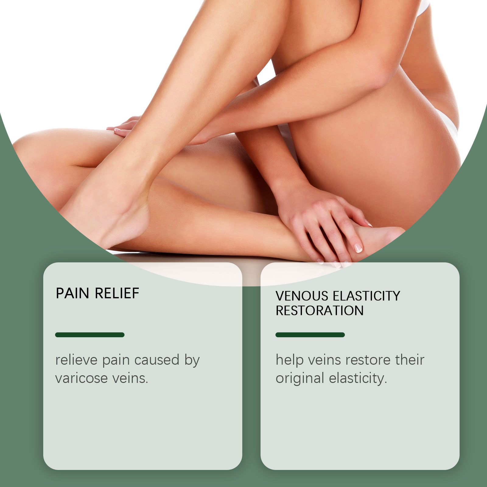 Leg Care Patch Daily Gentle Moisturizing Nourishing External Skin Relief Calming Leg Skincare Sticker