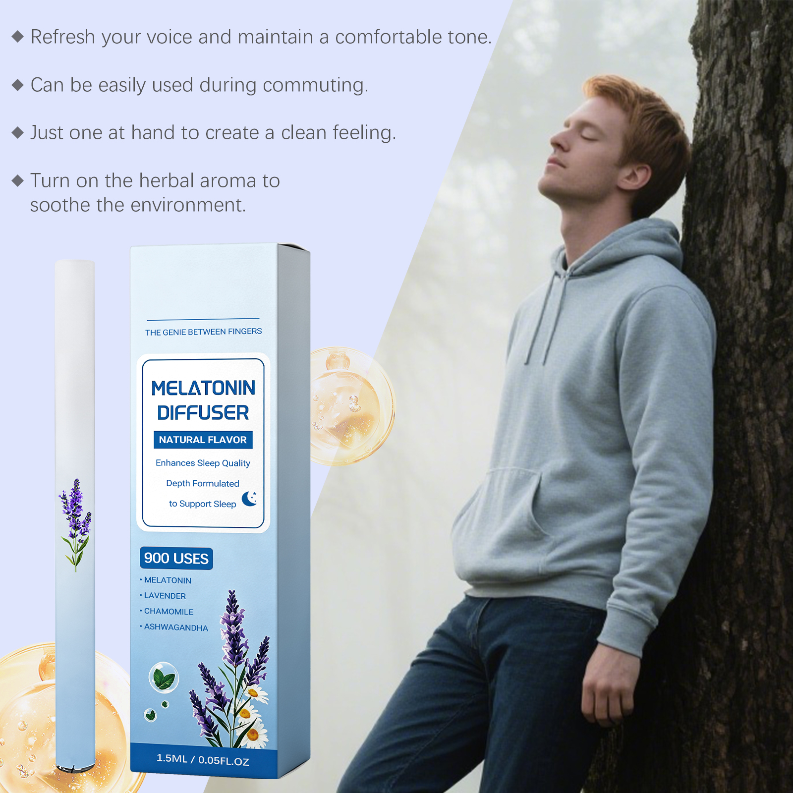 Body Care Stick Mild Formula Fresh Cool Sensation Relax Body Mind Comfort Sleep Daily Portable Nursing Stick