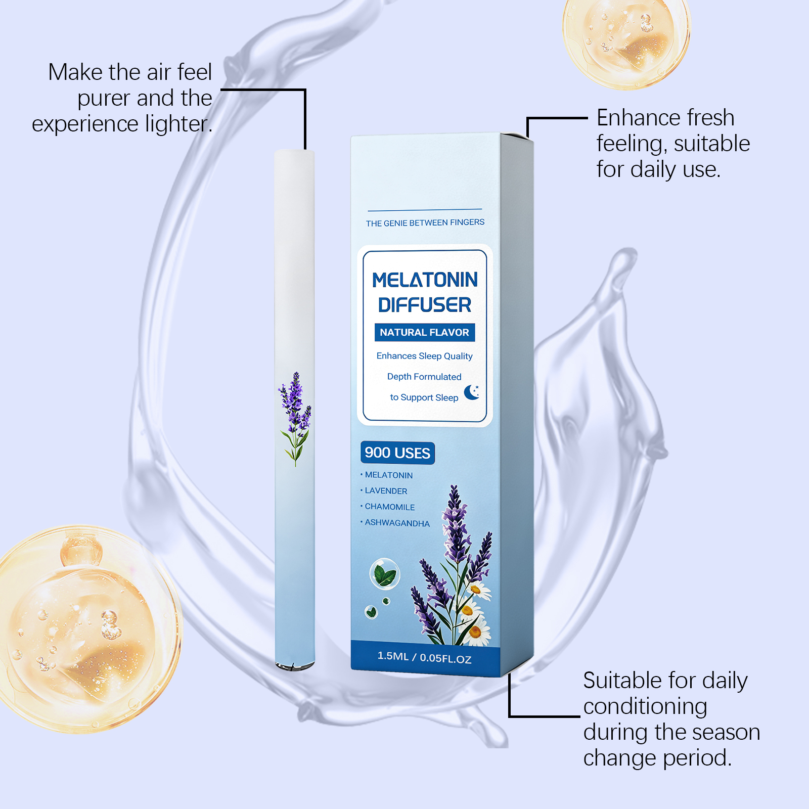 Body Care Stick Mild Formula Fresh Cool Sensation Relax Body Mind Comfort Sleep Daily Portable Nursing Stick