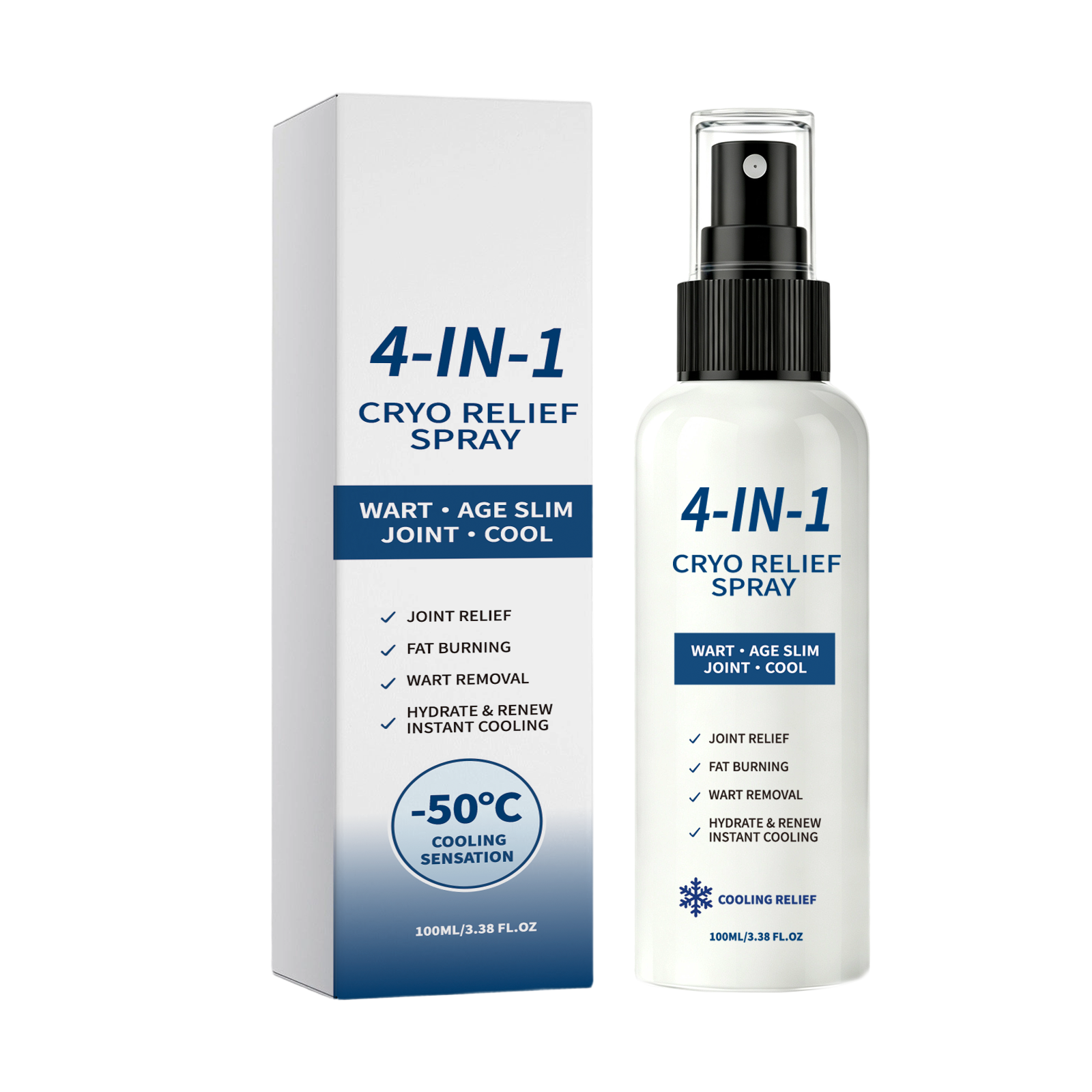 Joint Comfort Cool Spray Mild Cool Body Joint Refreshing Limbs Skin Daily Care