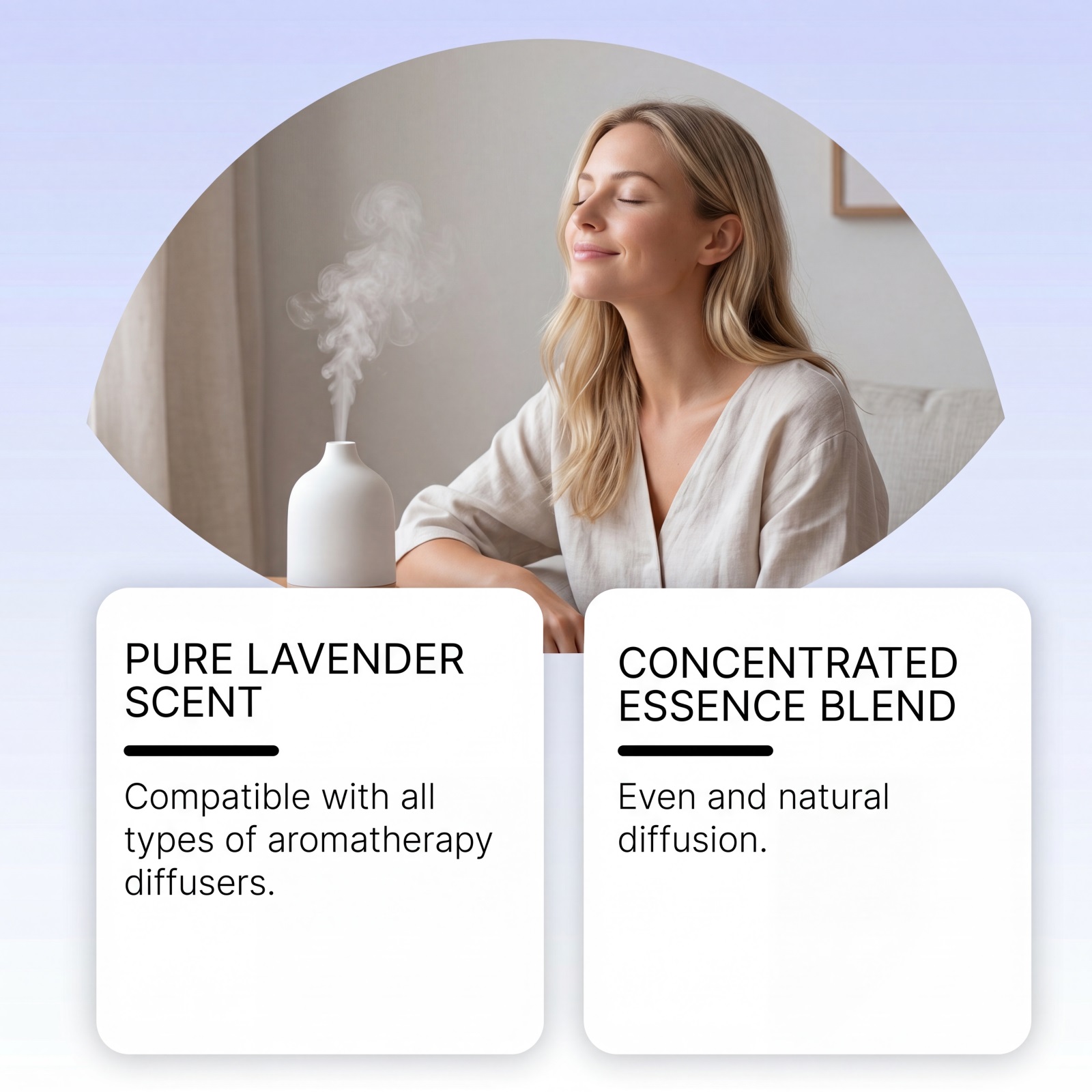 Fresh Lavender Aromatherapy Essential Oil Natural Long Lasting Fragrance Home Atmosphere Creation
