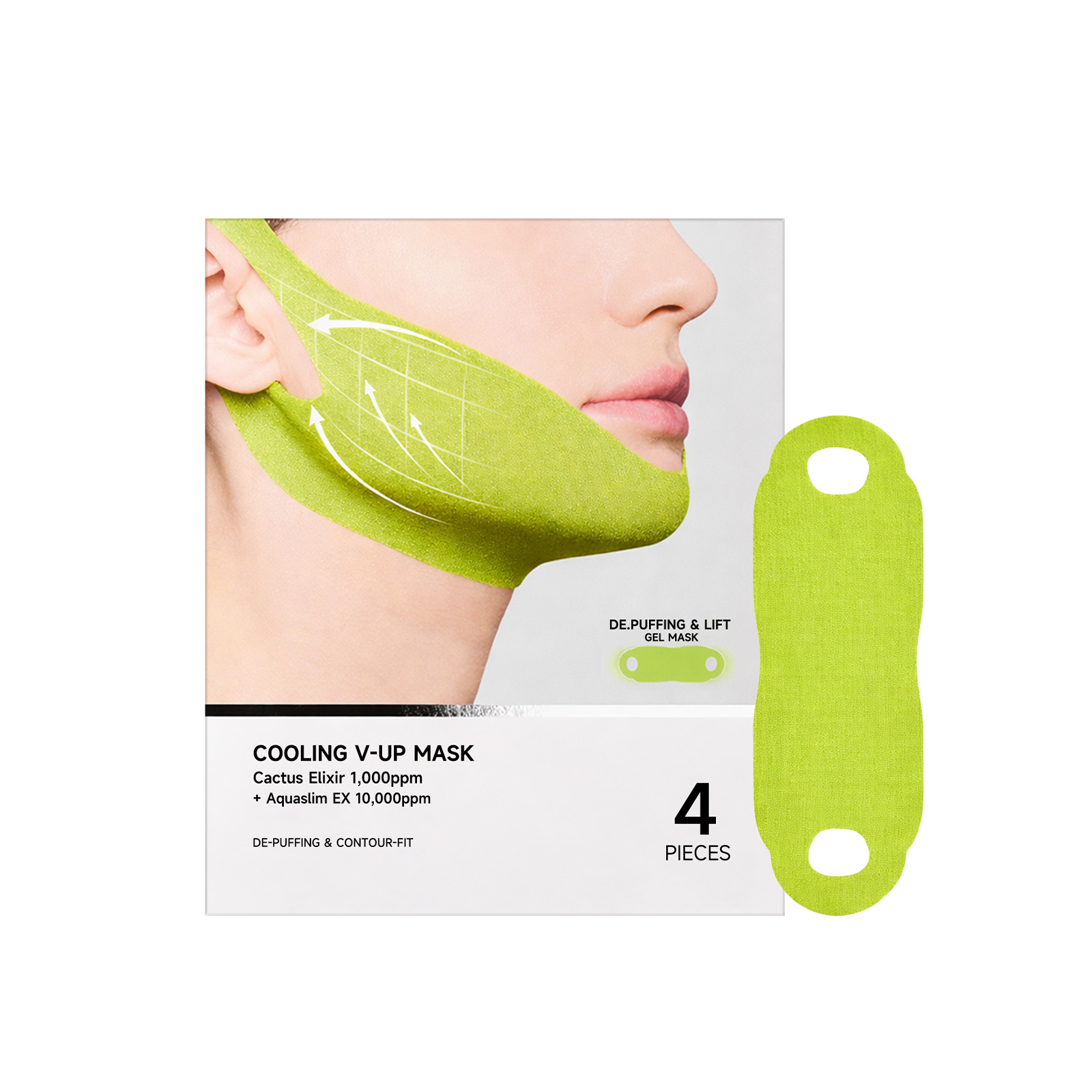 Facial Care Patch Gentle Light Comfortable Convenient Skin Chin Daily Fit Contour