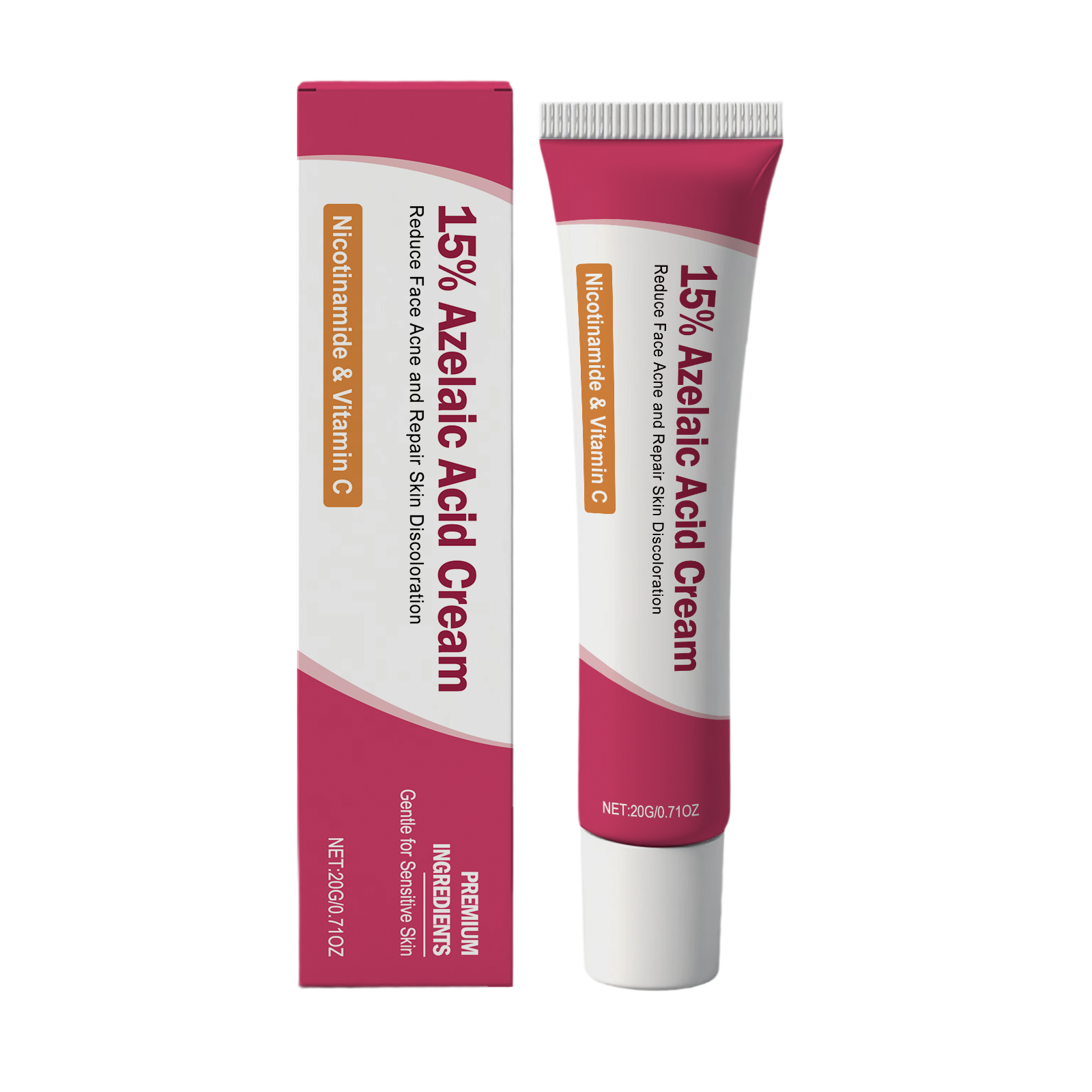Facial Care Essence Cream Herbal Ingredients Mild Comfort Clean Facial Acne Skin Delicate Smooth