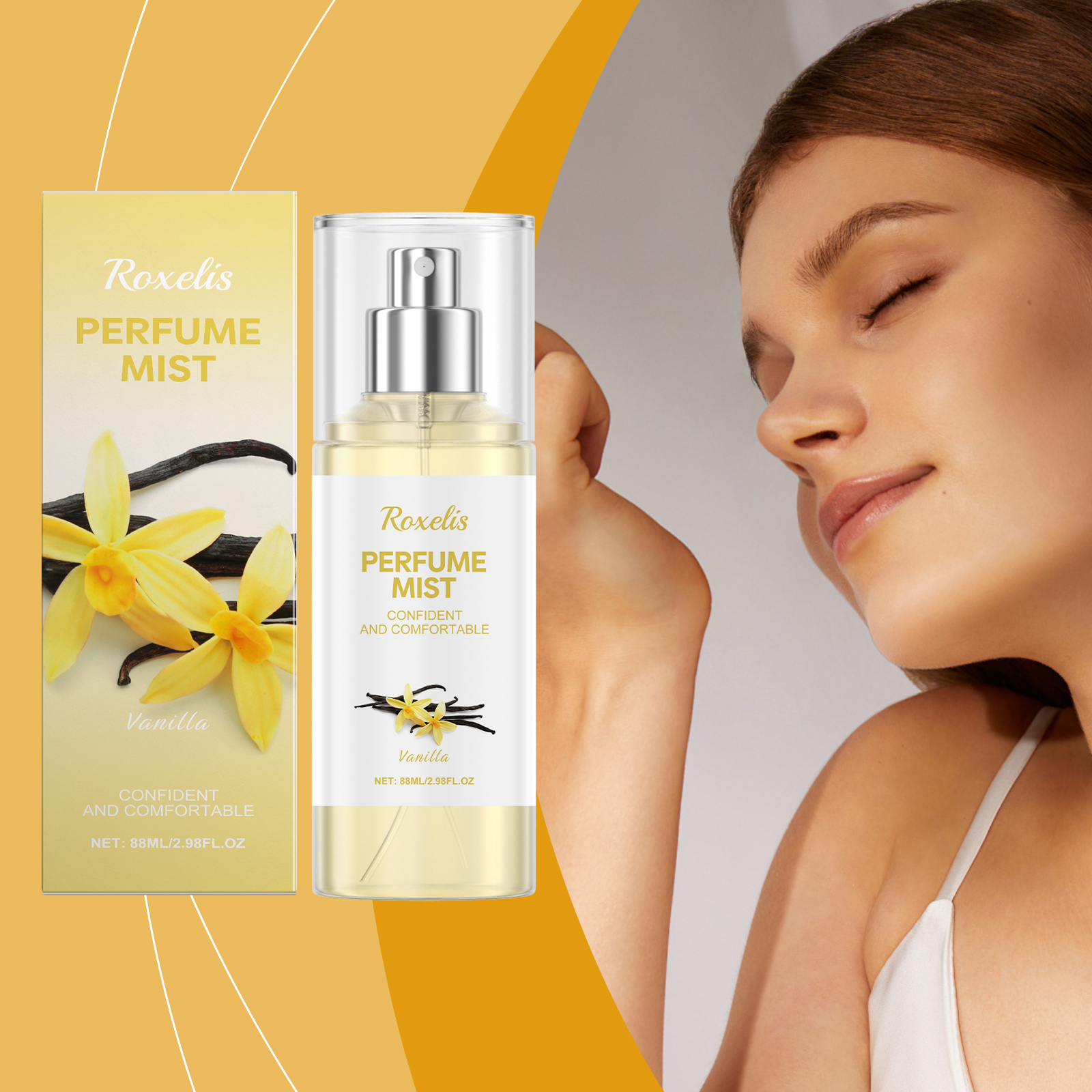 Ladies Perfume Spray Emit Gentle Natural Fragrance Long Lasting Rich Scent Elegant Romantic Perfume