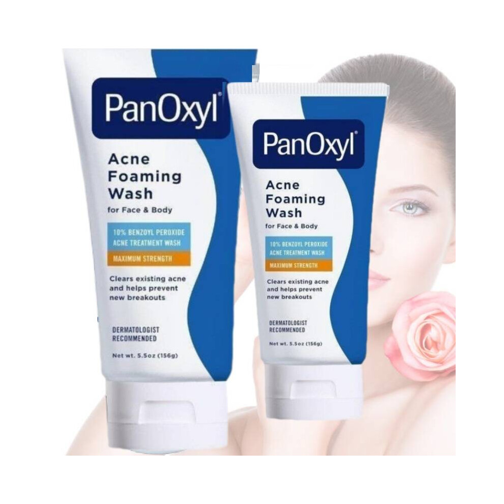 Foaming Wash Acne Face Body Facial Cleanser 10 Percent Active Oil Ingredient Control