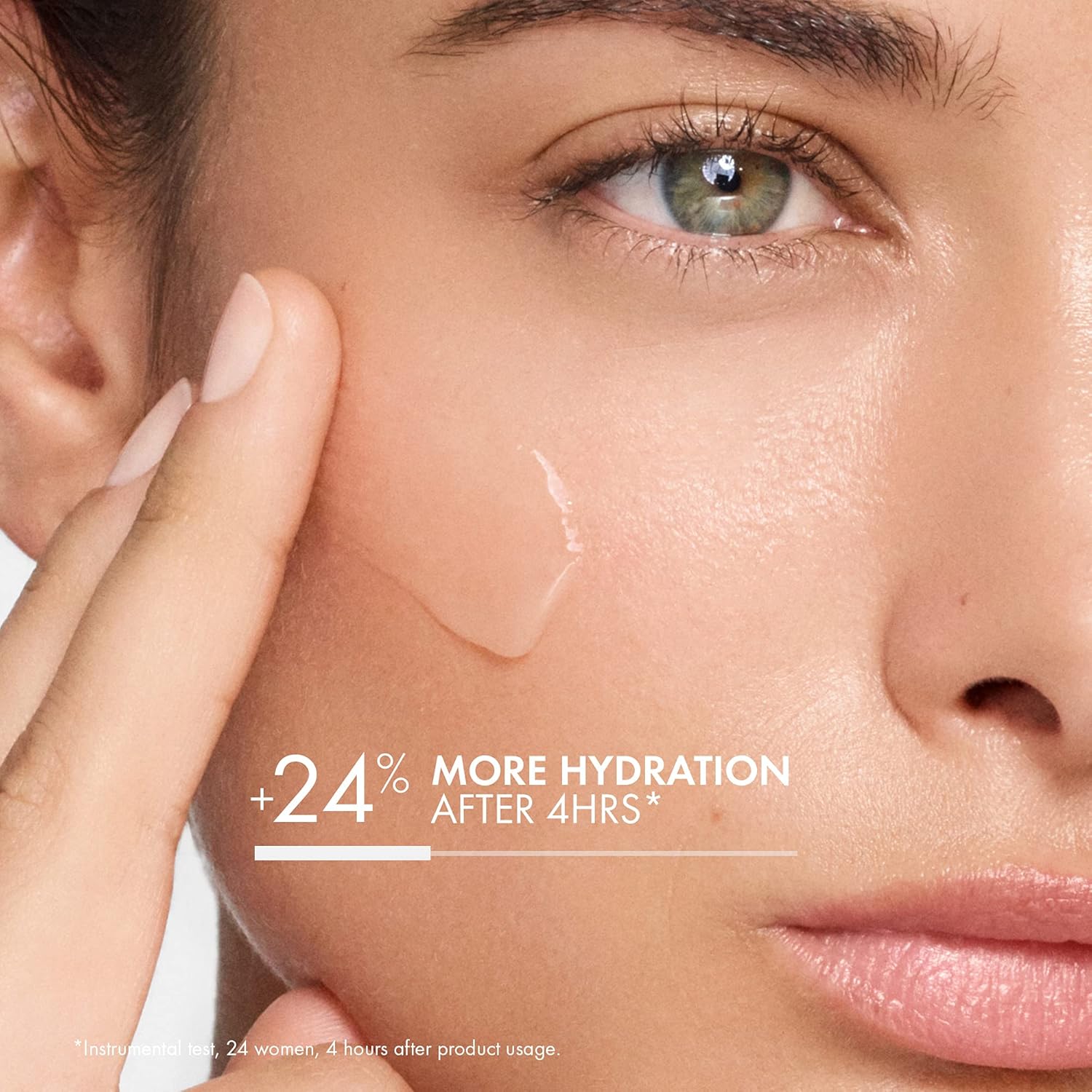Vichy Mineral 89 Booster Pure Hyaluronic Acid Serum for Face with Polyglutamic Acid for Skin Barrier Repair Plumps Hydrates Lightweight Hydrating Serum Oil-Free