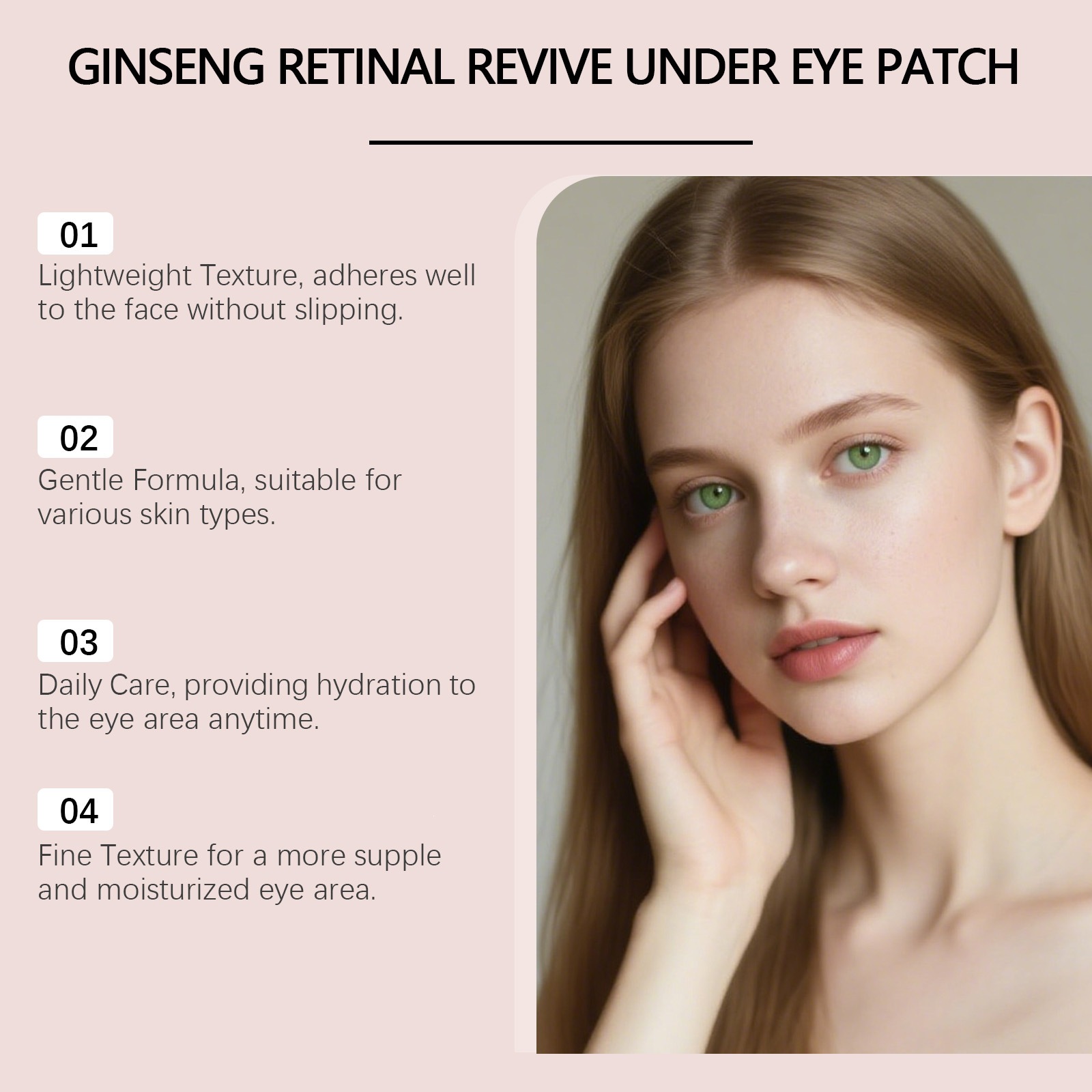 Soft Care Eye Mask Firming Nourishing Rejuvenating Eye Patches for Radiant Skin Daily Natural