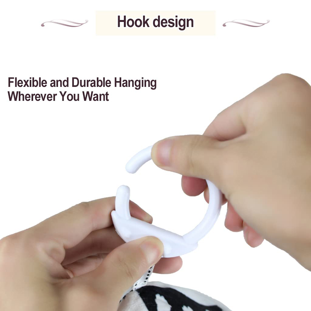 (deer) Black and White High Contrast Baby Toys Car Seat Toys for Newborn Hanging  Stroller Toy for 0 12 Months Infant Rattle Toys