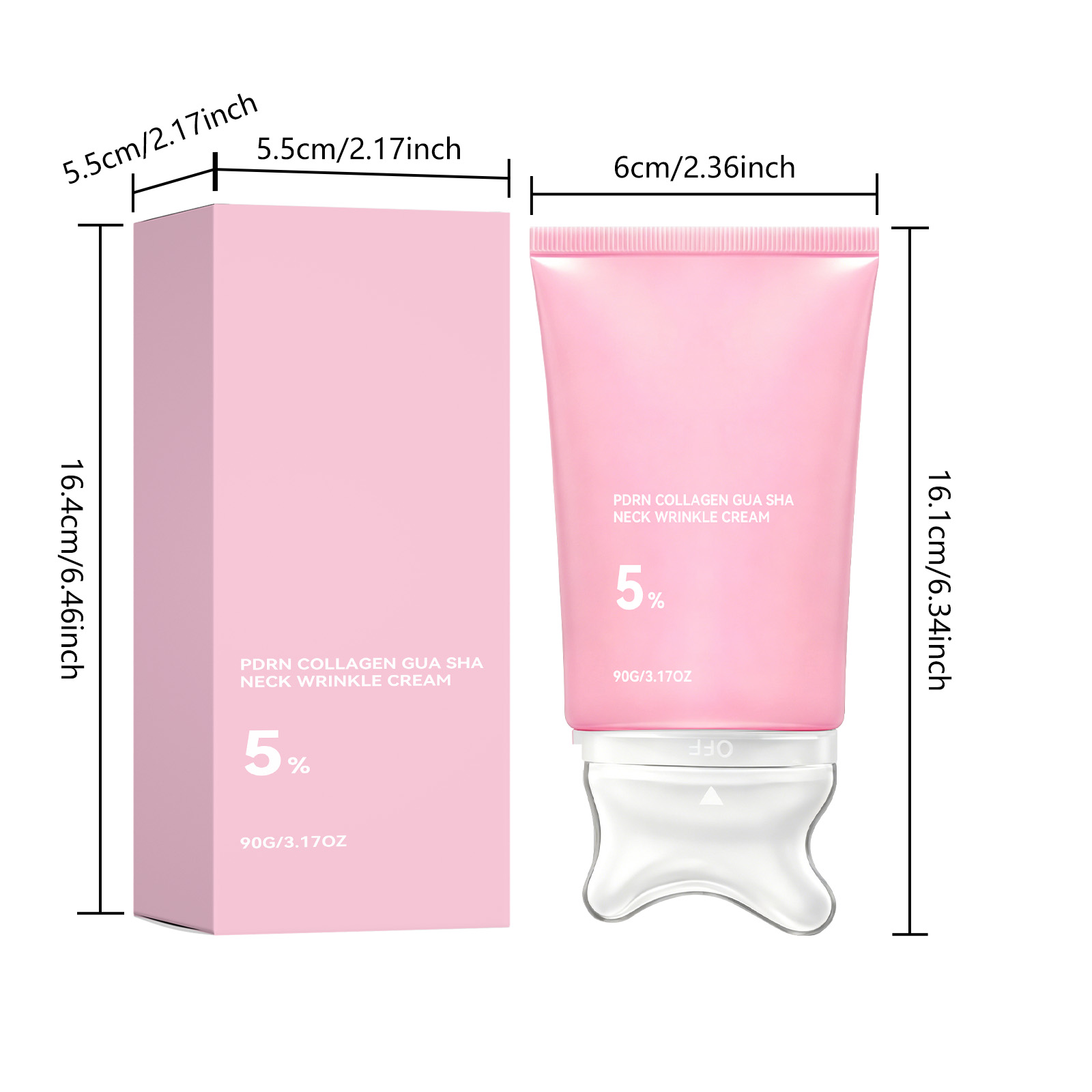 Collagen Neck Cream Daily Neck Skin Smooth Soft Hydrating Delicate Moisturizing Massage Care Lotion