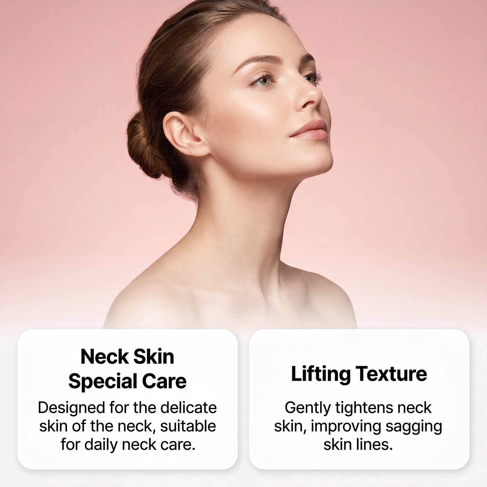 Collagen Neck Cream Daily Neck Skin Smooth Soft Hydrating Delicate Moisturizing Massage Care Lotion
