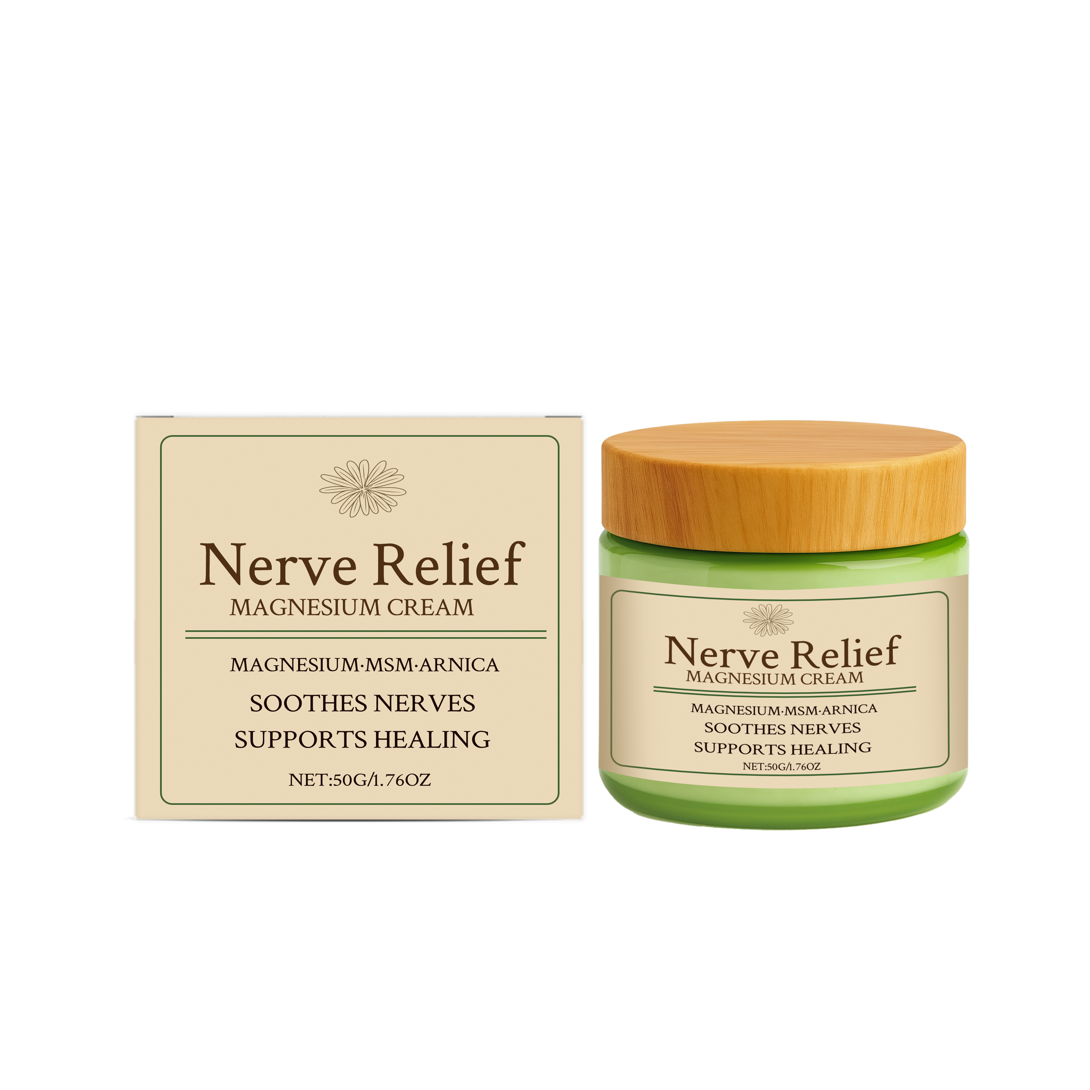 Body Care Magnesium Cream Delicate Moist Easy Absorb Daily Body Joint Apply Comfort Skin Friendly Massage Lotion