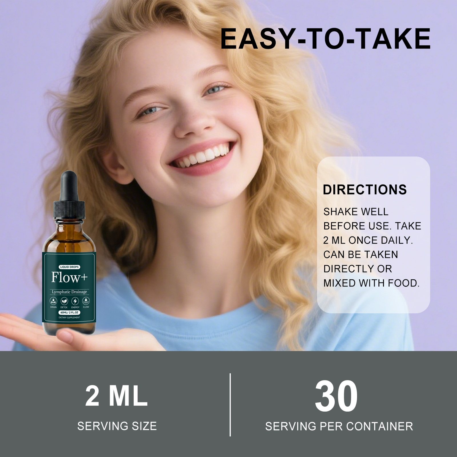 Smooth Bowel Relief Drops Herbal Plant Formula Daily Mild Comfort Care Boost Intestinal Balance Natural Gentle Body Tonic