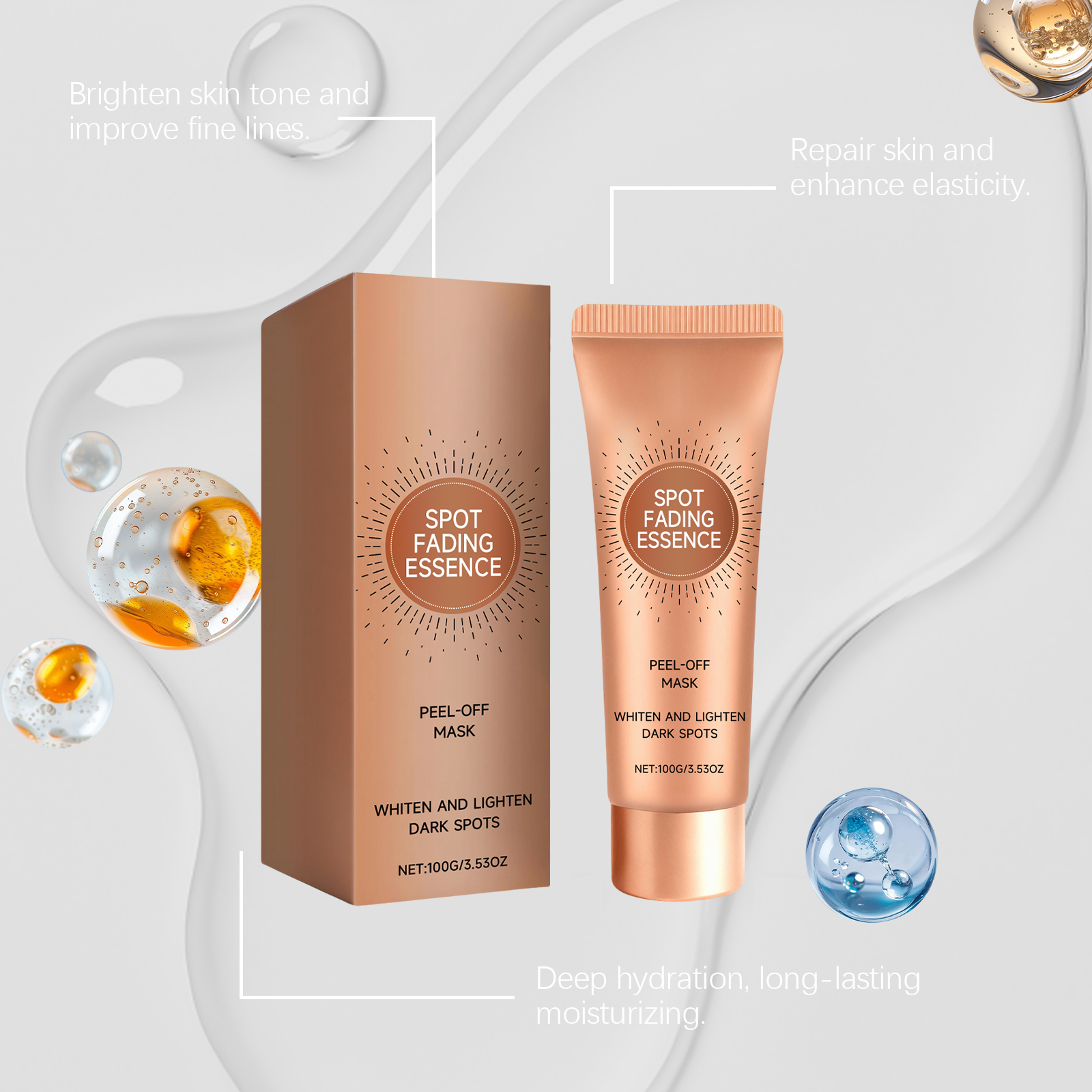 Collagen Peel Off Mask Hydrating Moisturizing Daily Nourishing Gentle Skin Friendly Cleansing Care Facial Skin