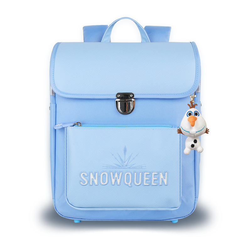 (NBL) Frozen Backpack For Kids Primary School Cartoon Lightweight Durable Anti Pressure School Bag For Boys Girls Daily Commute