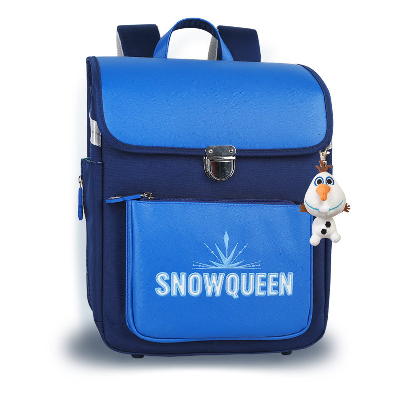 (NBL) Frozen Backpack For Kids Primary School Cartoon Lightweight Durable Anti Pressure School Bag For Boys Girls Daily Commute