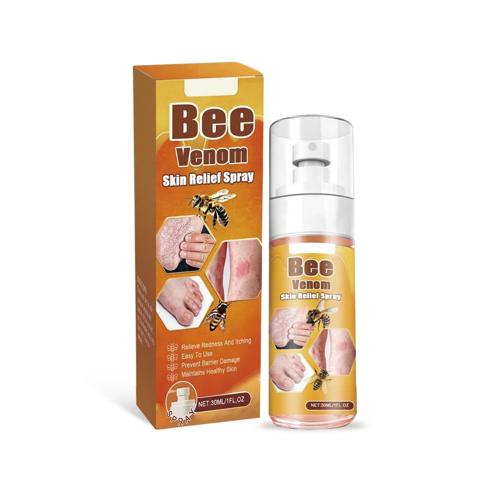 Soothe Skin Spray Soft Mild Hydrating Moisturizing Cleansing Comfort Bee Venom Care Body Complexion