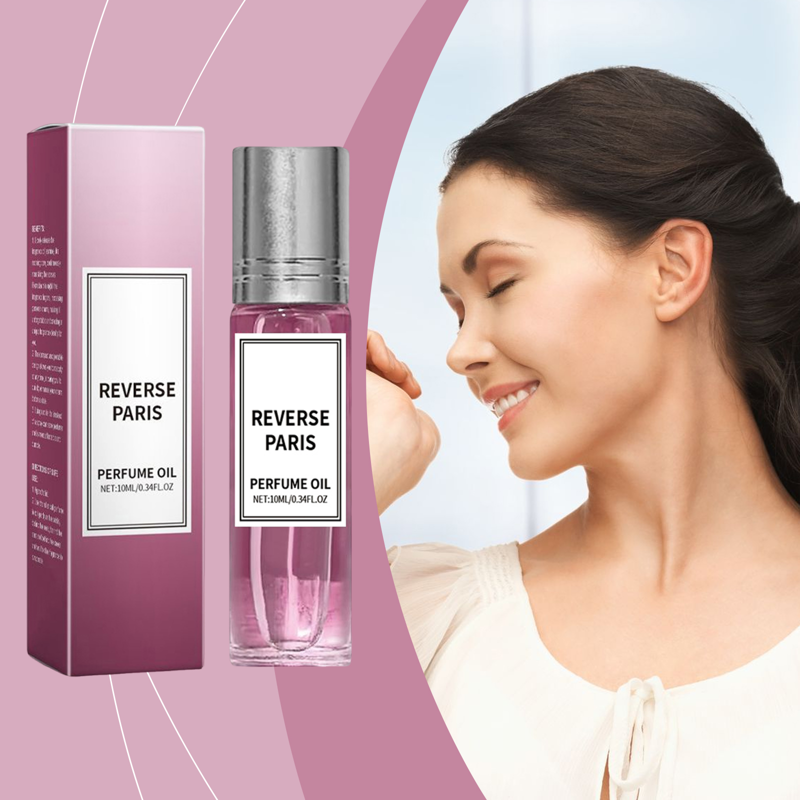 (Pomegranate) Yellow Jasmine Fragrance Water Long Last Scent Portable Niche Light Scent Fresh Atmosphere Wrist Neck Daily Use