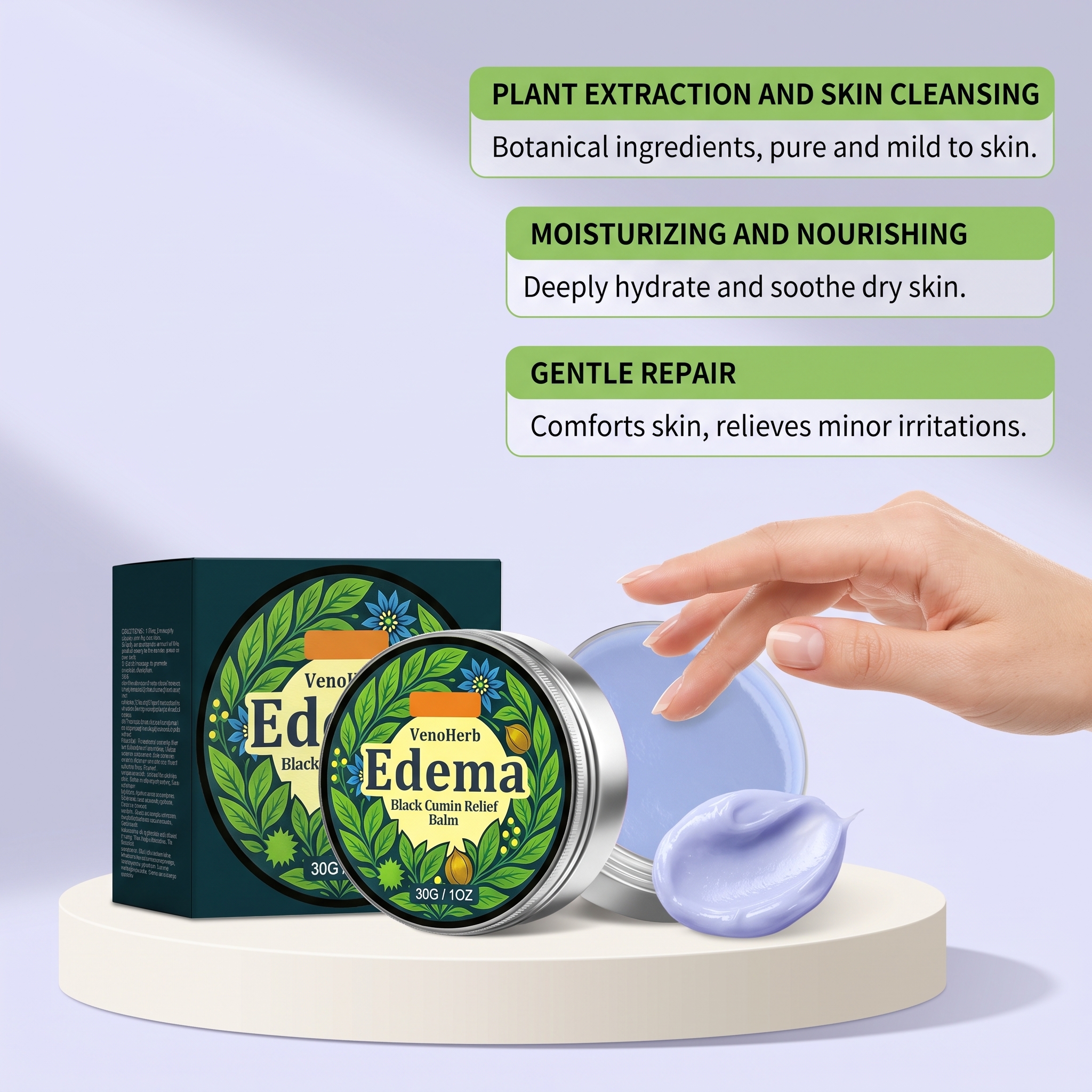 Body Care Cream Mild Silky Smooth Tender Refreshing Comfort Skin Daily Apply Massage