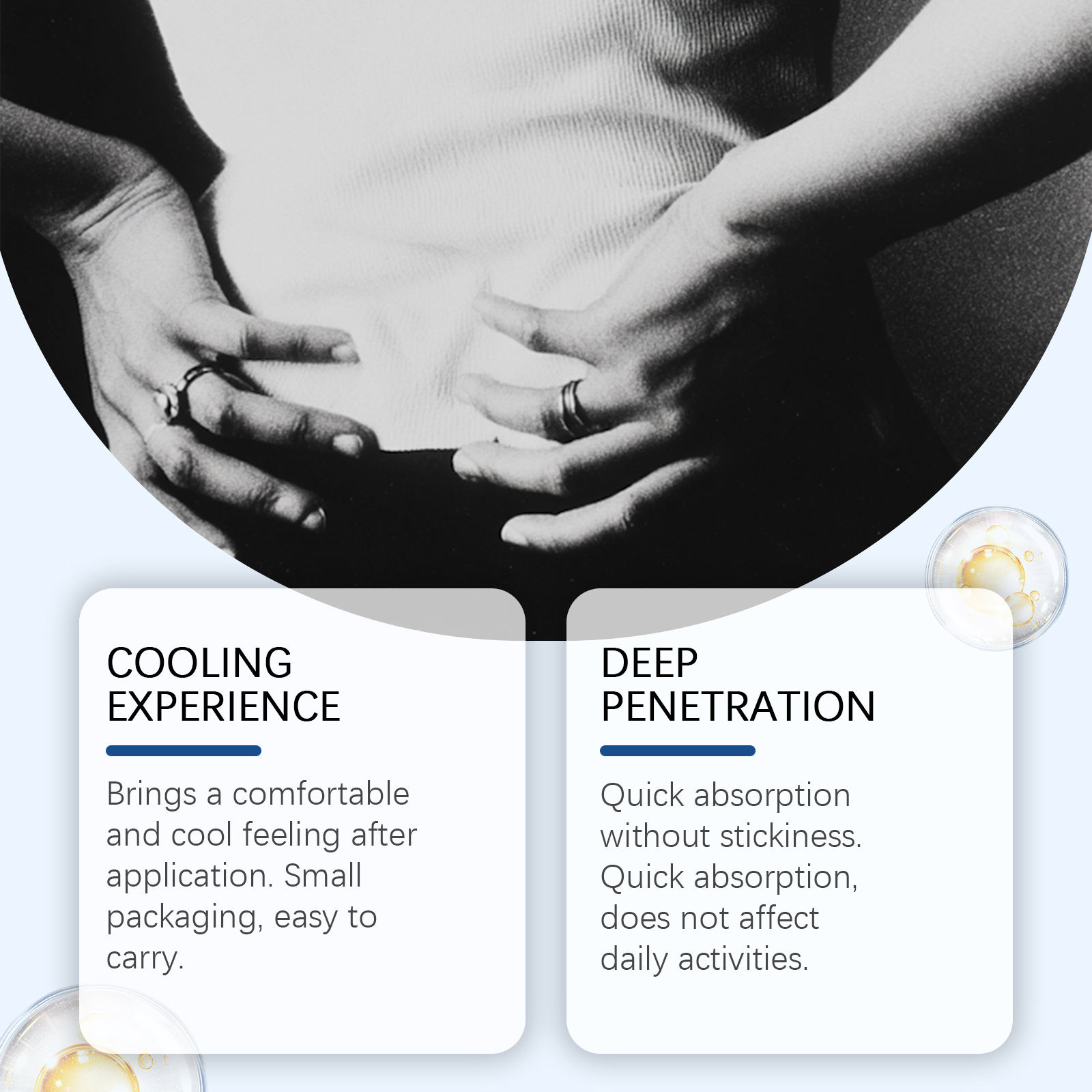 Joint Care Cream Mild Gentle Care Body Joint Knee Daily Comfort Moisturizing External Massage Smear Cream
