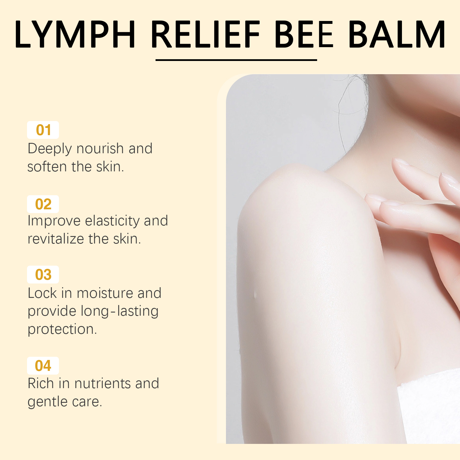 Propolis Ointment Body Care Nourish Lock Moisture Improve Elasticity Soften Skin Moisturize Protect Smear Skincare