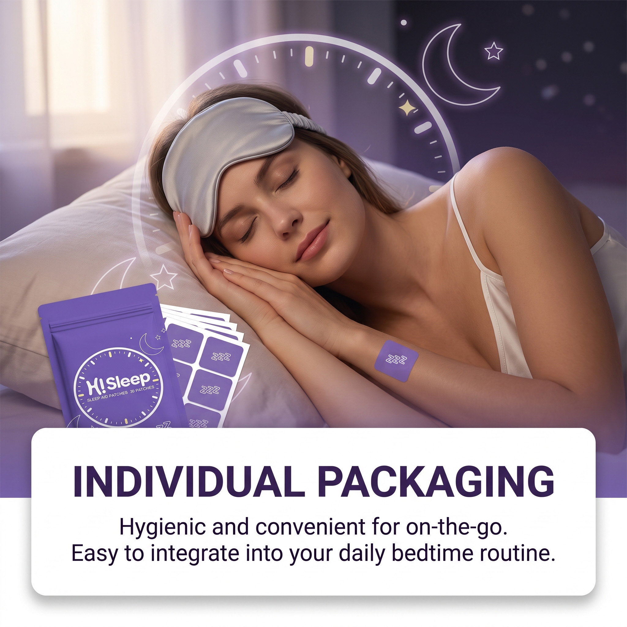 Sleep Patch Gentle Care Night Relax Body Peaceful Comfort Sleep Thin Breathable Skin Friendly Patch