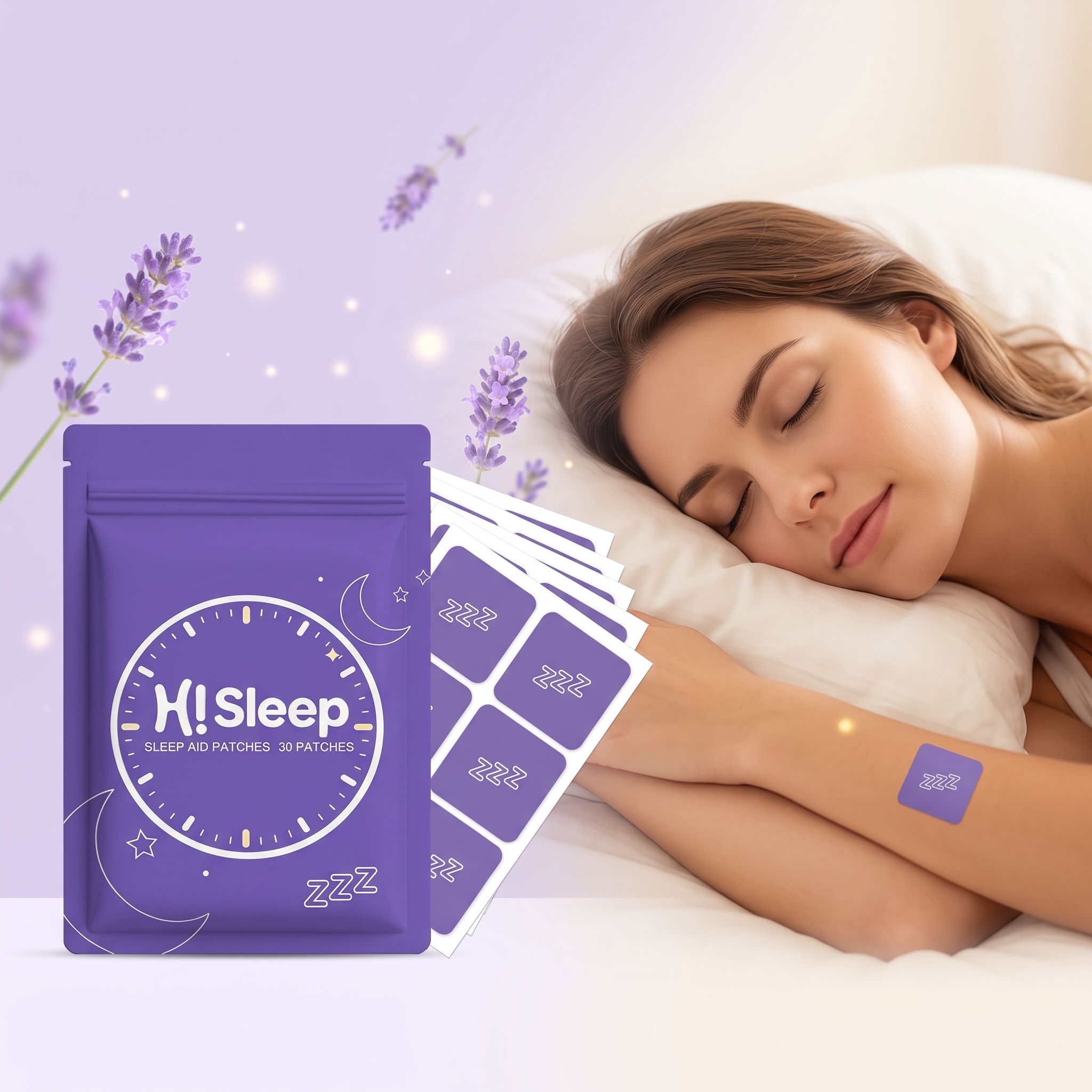 Sleep Patch Gentle Care Night Relax Body Peaceful Comfort Sleep Thin Breathable Skin Friendly Patch