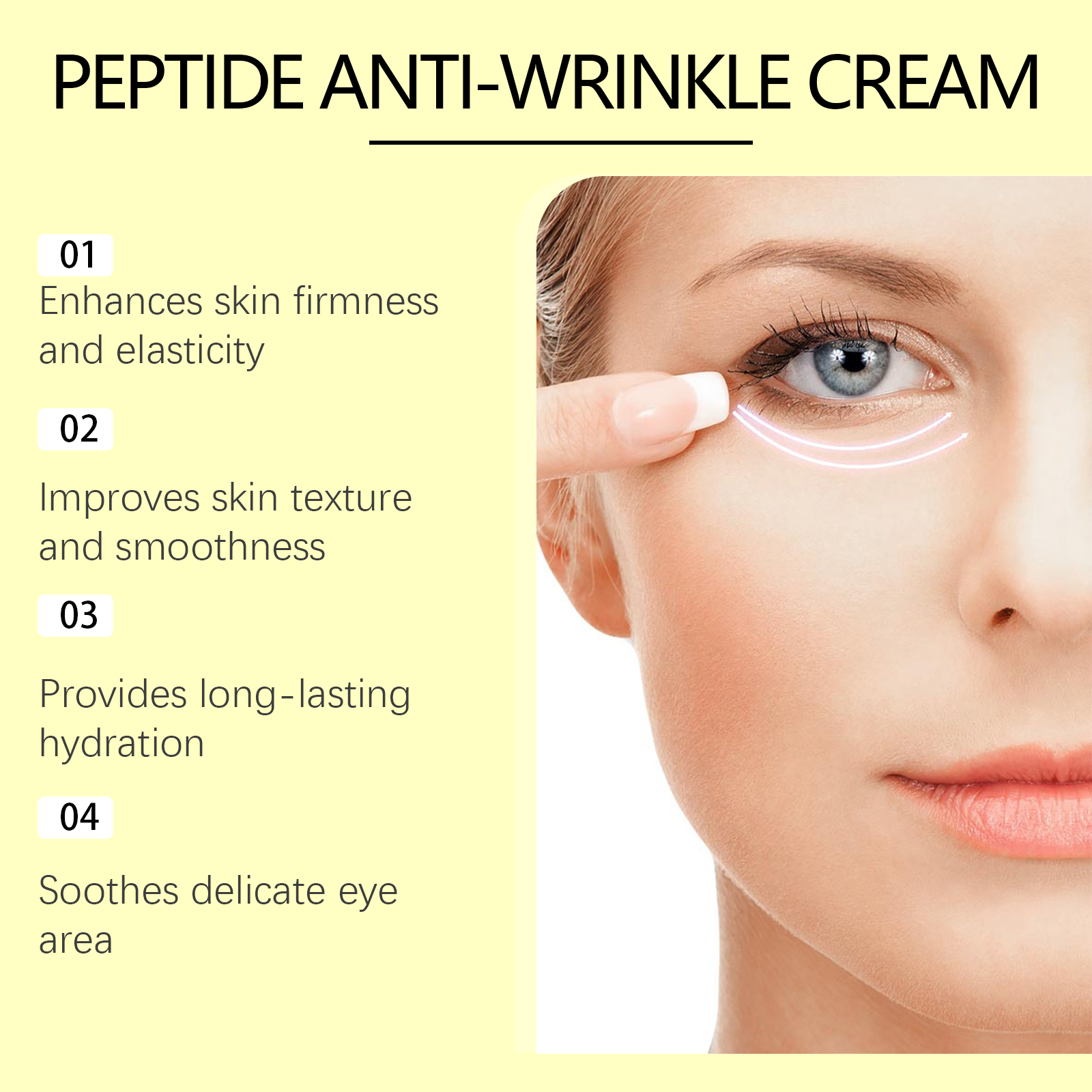 Retinol Skin Cream Daily Moisturizing Care Gentle Texture Light Fresh Non Greasy Skin Nourishing Lotion