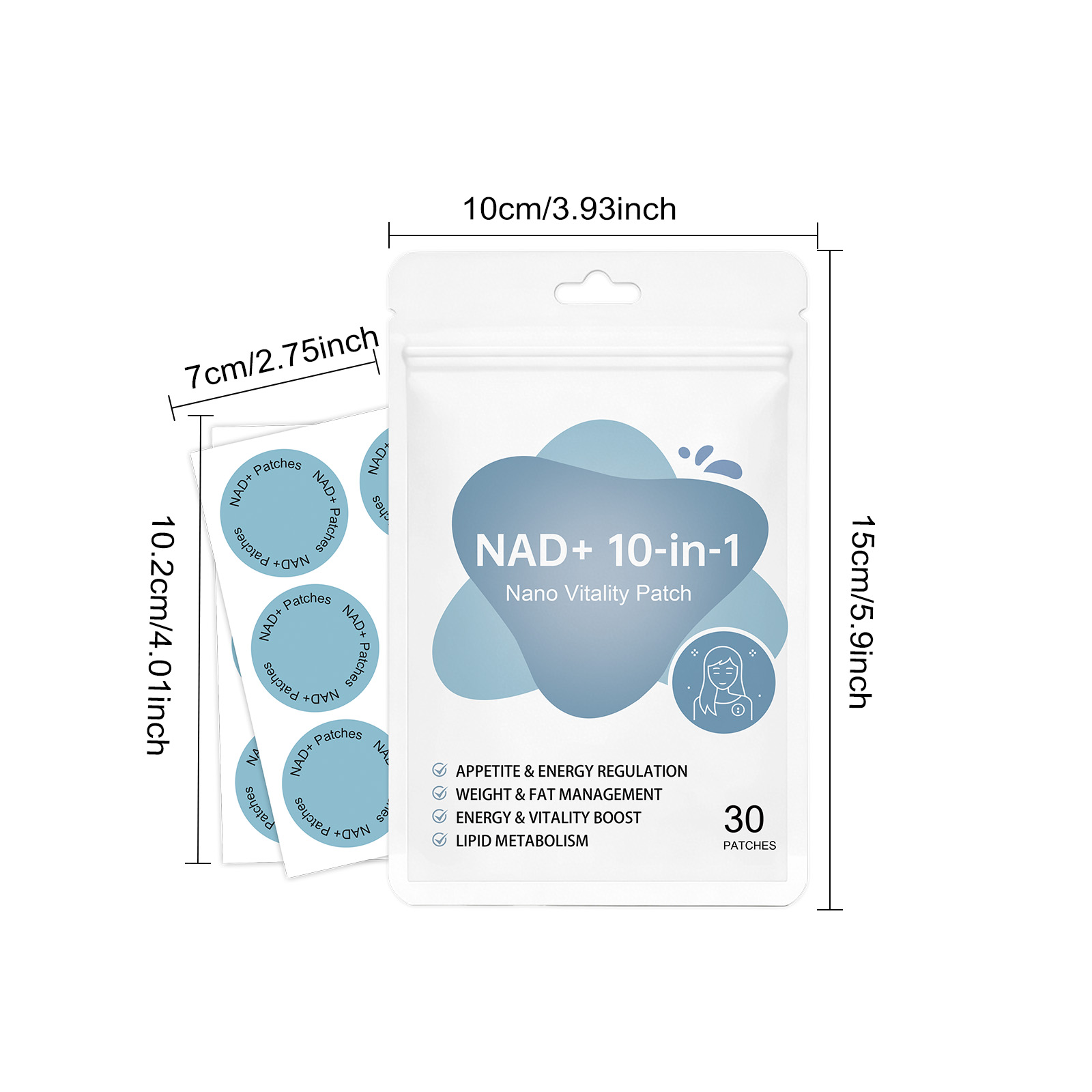 Body Care Patch Daily Soft Skin-Friendly Care Body Skin Show Figure Breathable Convenient Patch