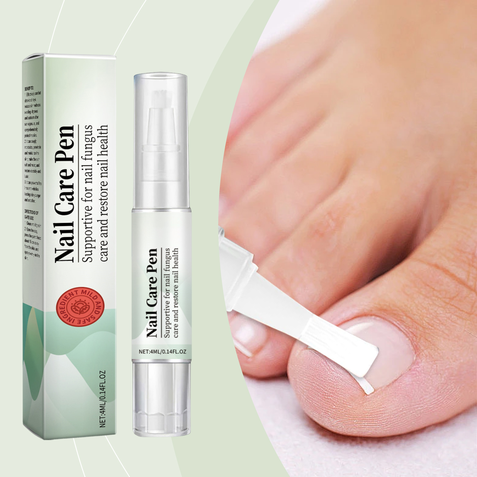 Nail Care Pen Gentle Care Nutrition Care Bright Nails For Hand Foot Thick Toenails