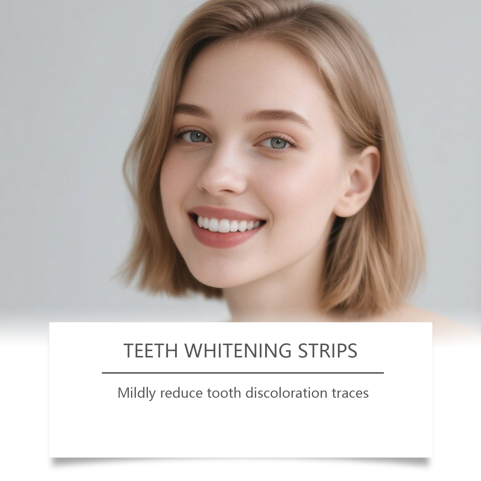 Teeth Care Strips Mild Ingredients Daily Care Clean Tooth Stains Fresh And Gentle Protection