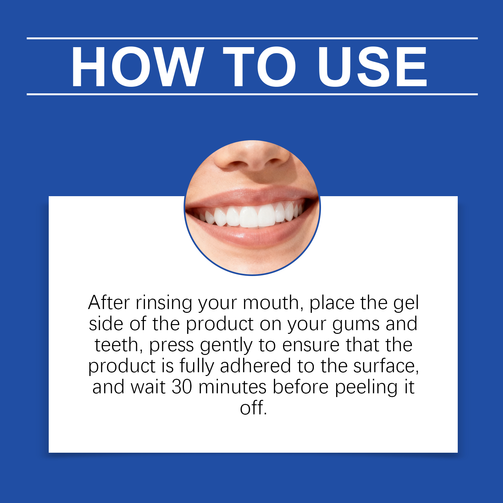 Teeth Care Strips Mild Ingredients Daily Care Clean Tooth Stains Fresh And Gentle Protection