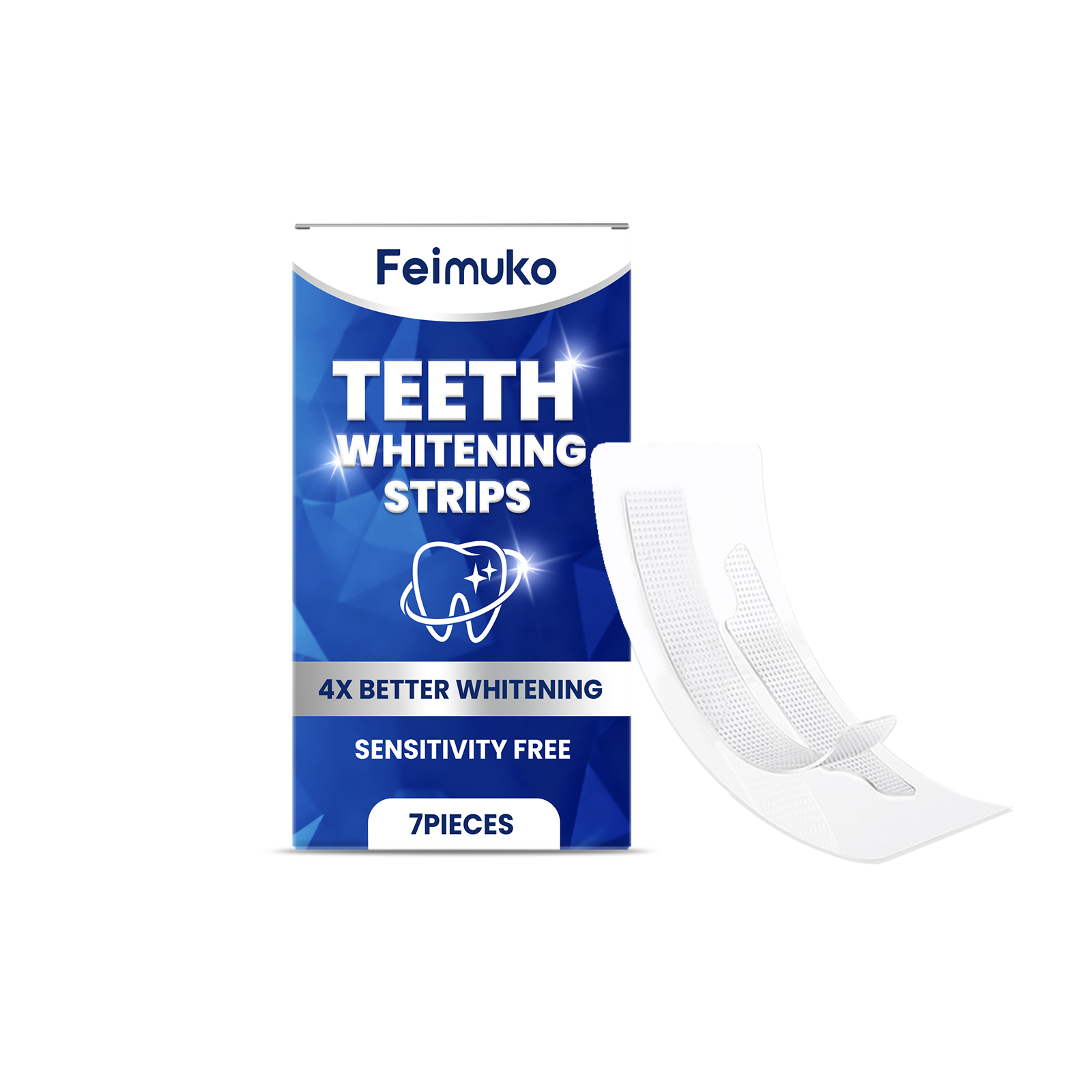 Teeth Care Strips Mild Ingredients Daily Care Clean Tooth Stains Fresh And Gentle Protection