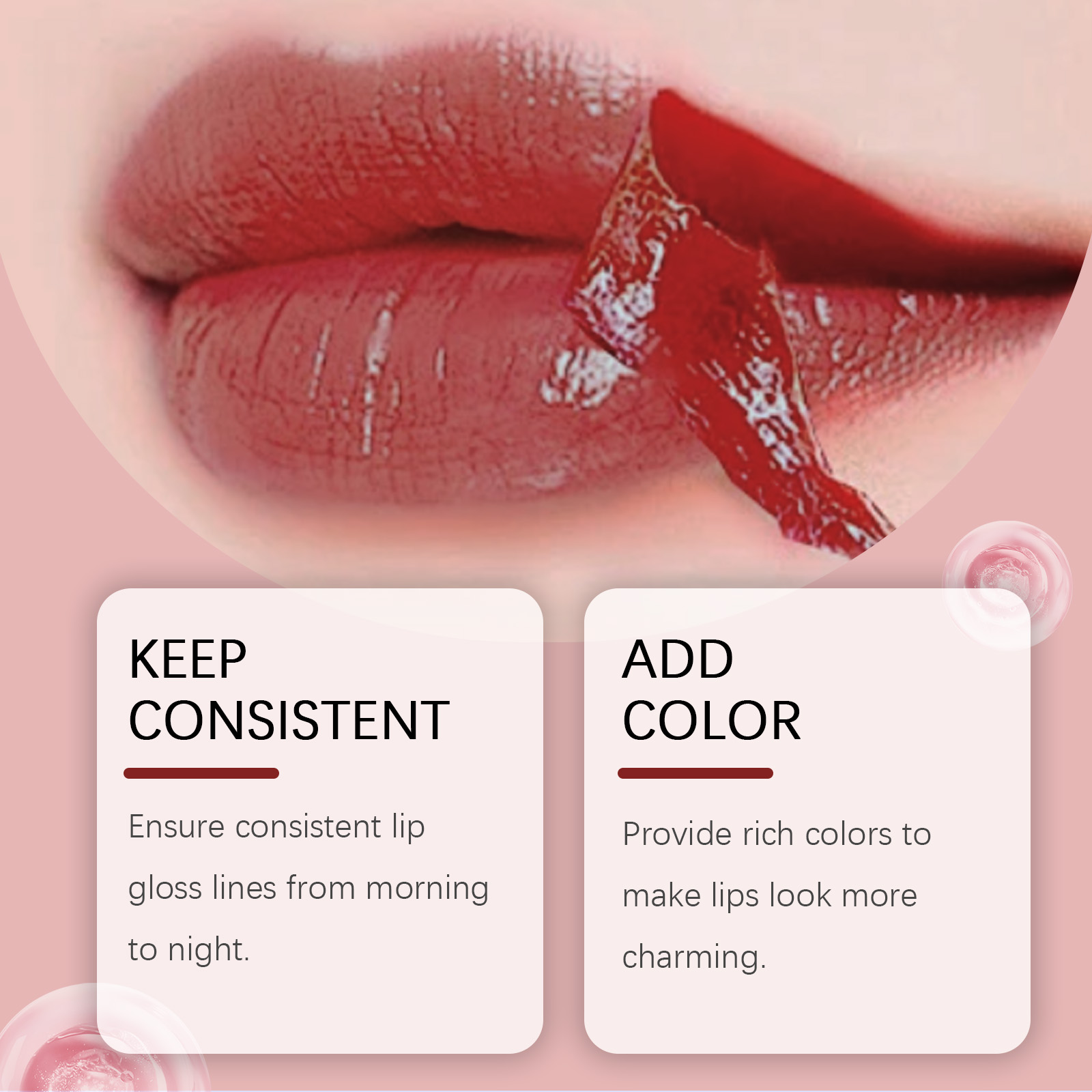 Peel Off Lip Gloss Series Natural Easy Coloring Colorful Brightening Pigmented Moisturizing Multi Shade Lip Liner Pencil