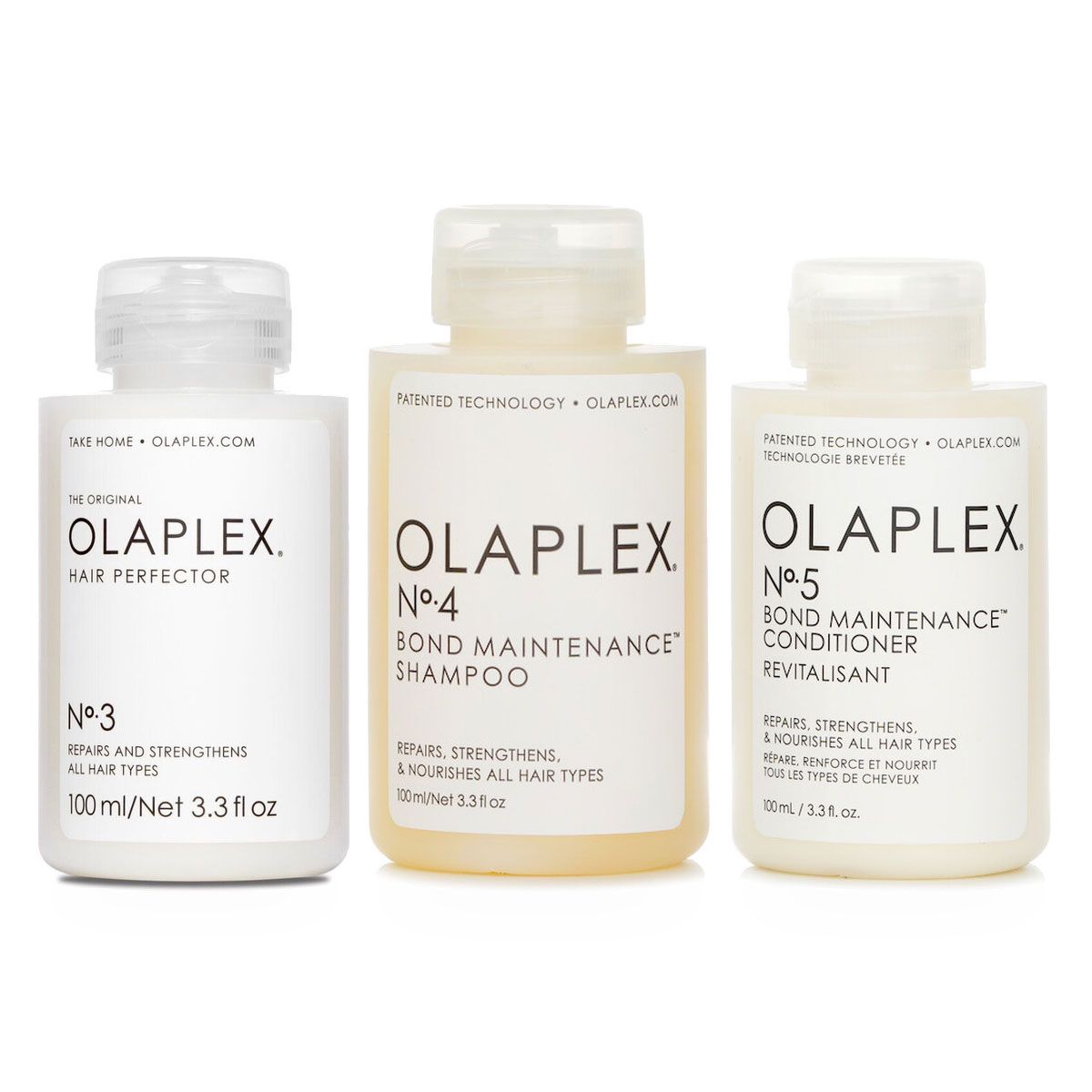 (No. 5 Bond Maintenance Conditioner) OLAPLEX No.3 And No.4 And 5 Bond Maintenance Shampoo And Conditioner - 100ml
