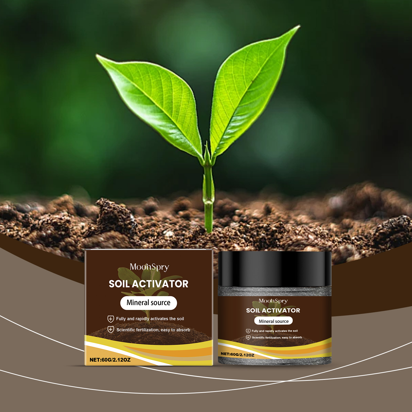  Soil Activator Promoting Growth Increasing Soil Fertility Improve Soil Structure Enhance Disease Resistance Soil Loosening Agent ﻿