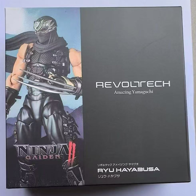 Yamaguchi Style Ninja Gaiden Deadly Strike Thunder Police  Hayabusa With Bonus 1/12 Articulated Action Figure Model Toy Collectible Display Ornament