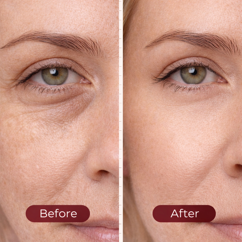 Eye Firming Liquid Instant Lifting Temporary Tightening Serum For Under Eye Wrinkles Puffiness Daily Care 20g