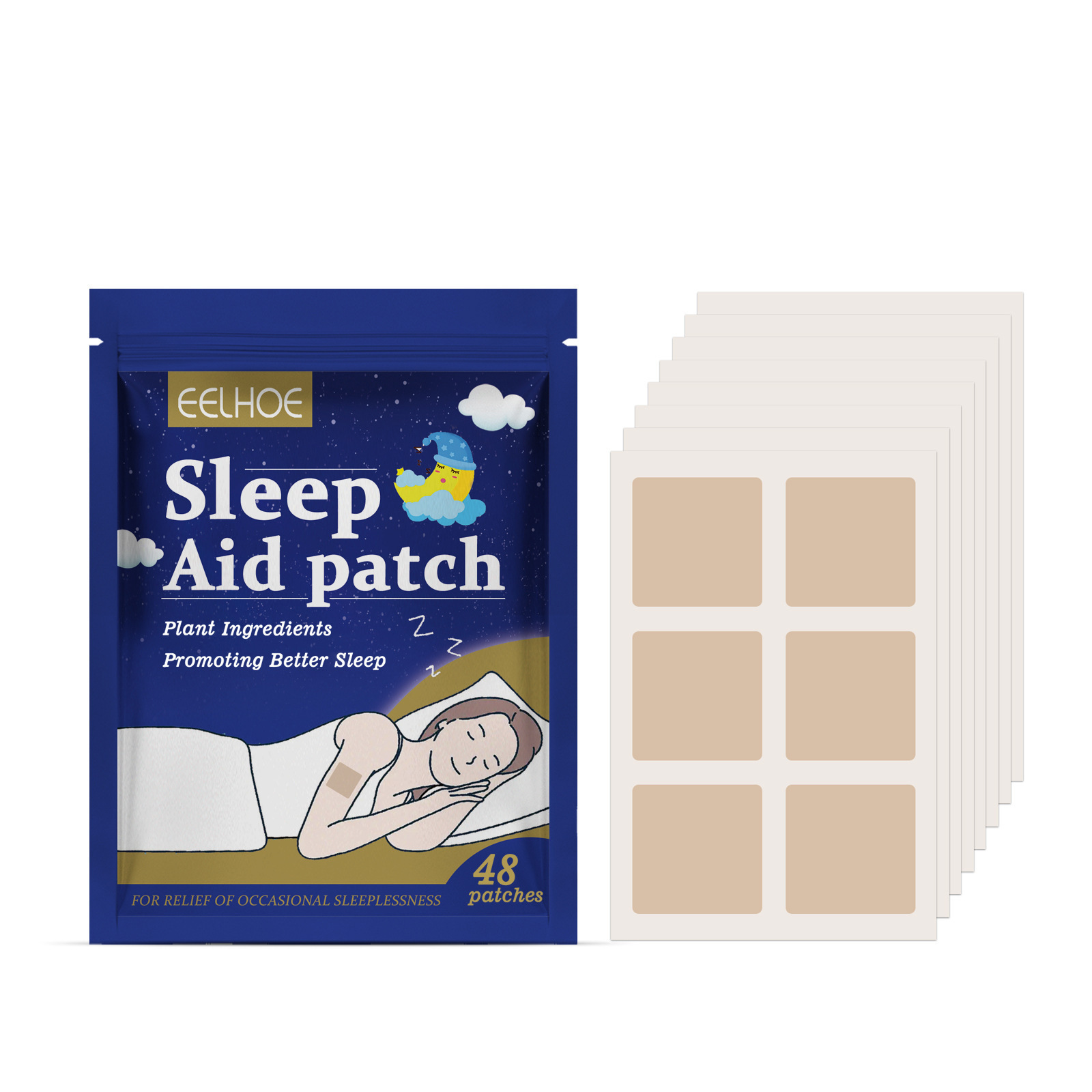 Sleep Patch For Soothing Body Comfort Restful Night Relaxation And Daily Body Care Patch