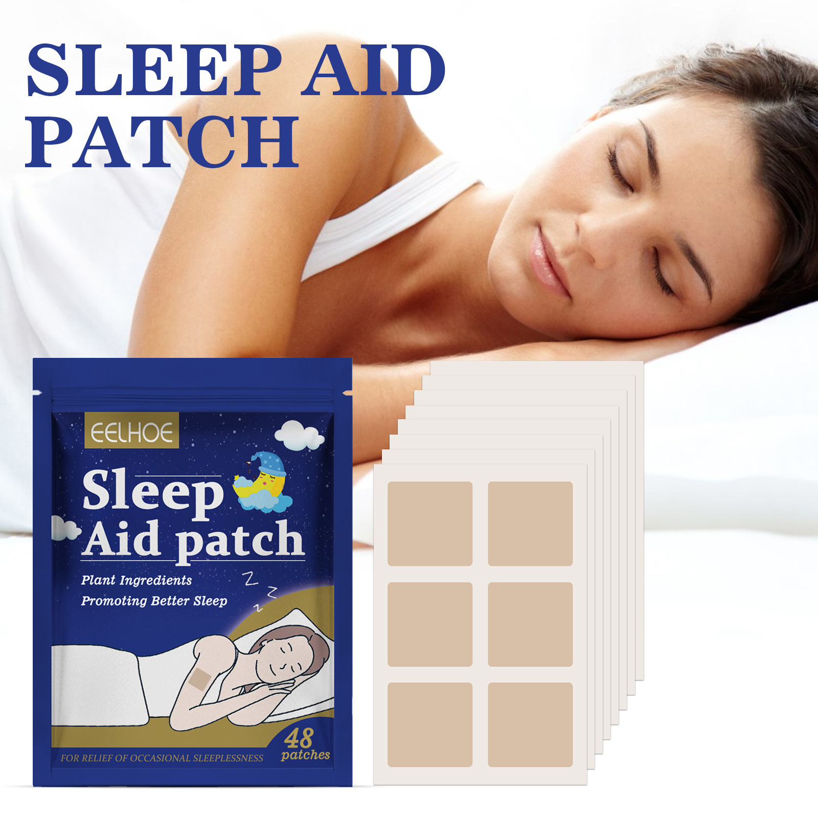 Sleep Patch For Soothing Body Comfort Restful Night Relaxation And Daily Body Care Patch