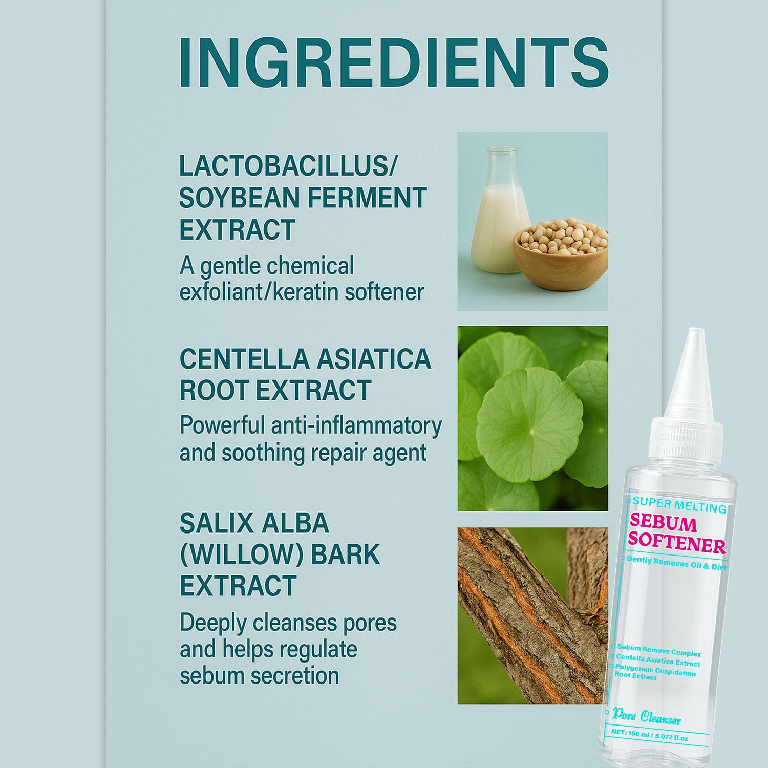 Melt Sebum Softener For Pore Deep Cleansing Oil Control Blackhead Removal And Skin Purifying Daily Face Care