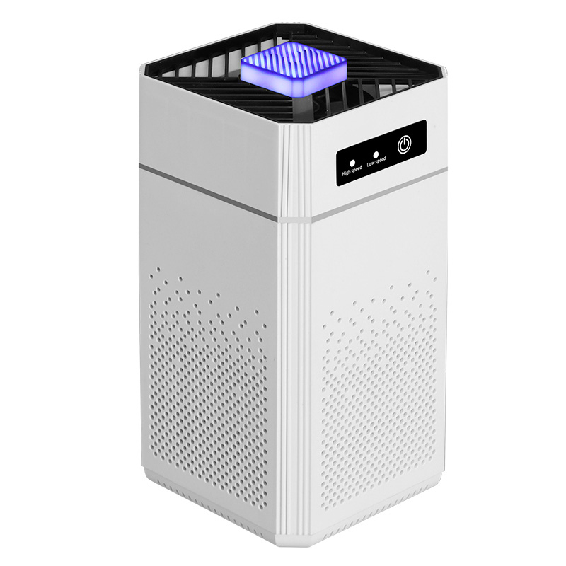 Negative Ion Air Purifier Hepa Filter Aromatherapy Smoke Remover Odor Eliminator Multi-Function Home Bedroom Office Purifier