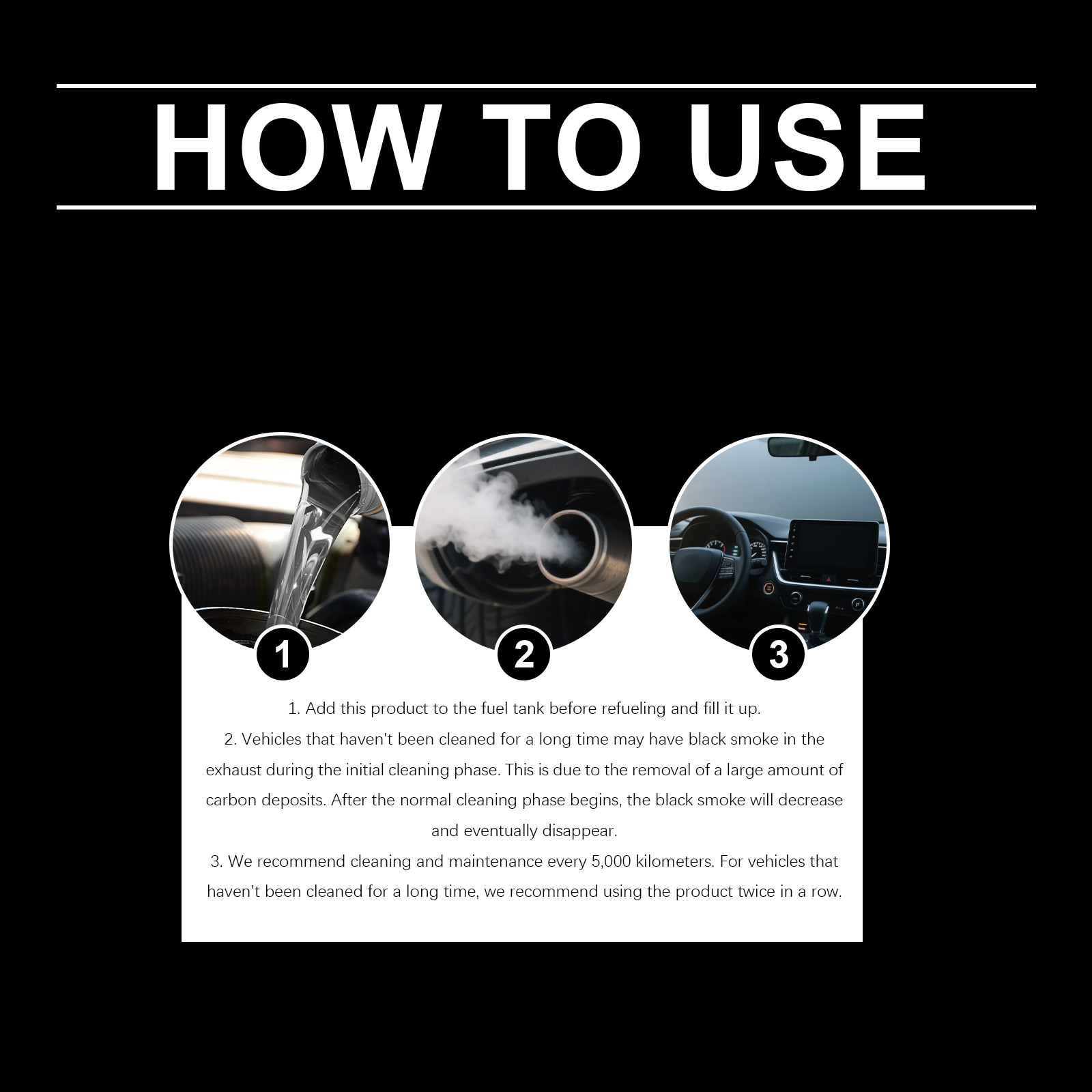 Gasoline Fuel Additive Clear Carbon Deposits Cut Fuel Consumption Guard Engine Components Maintain Cleaners For Automobiles