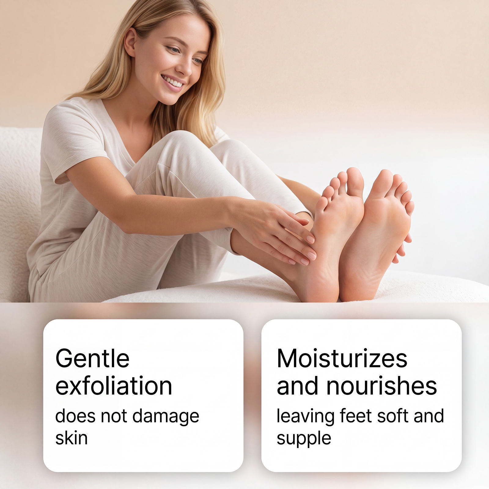 Moisturizing Foot Mask Mild Care Hydrate Soft Delicate Smooth Foot Skin Daily Maintenance For Body Care