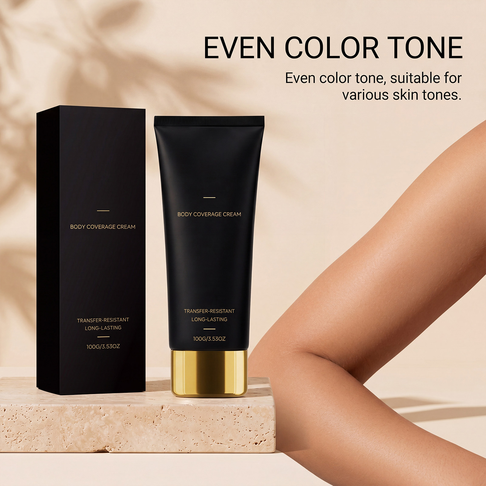 Body Concealer Contour Cream Long Lasting Makeup Waterproof Sweat Proof Smooth Fit Mark Modify Skin