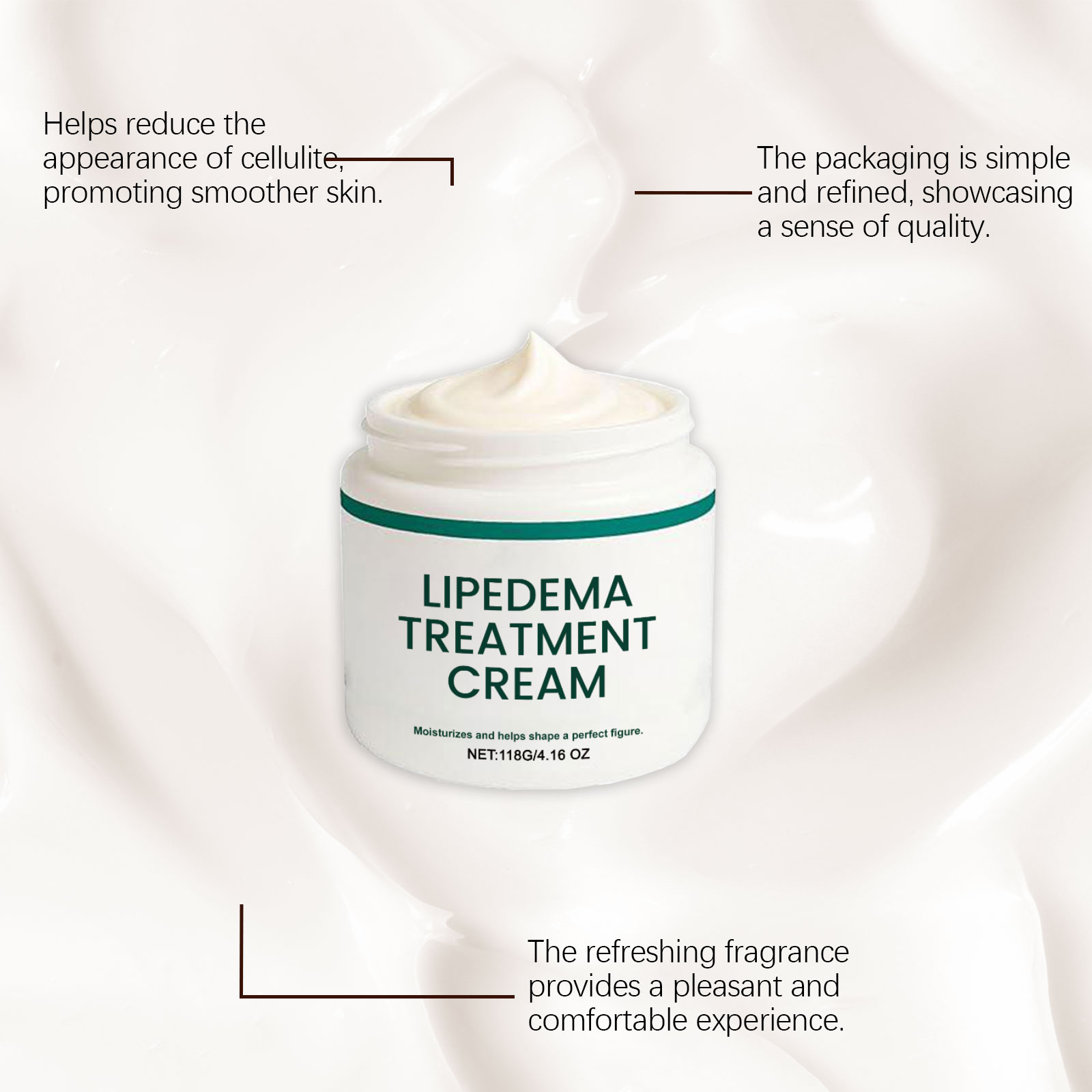 Moisturizing Cream Hydrating Gentle Nourishing Silky Soft Smooth Skin Whole Body Use
