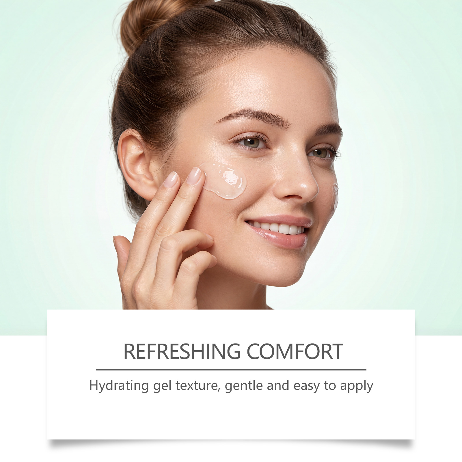 Brightening Exfoliating Gel Mild Cleansing Hydrating Skin Care Daily Facial Treatment Soft Gentle Nourish Face Moisturizing