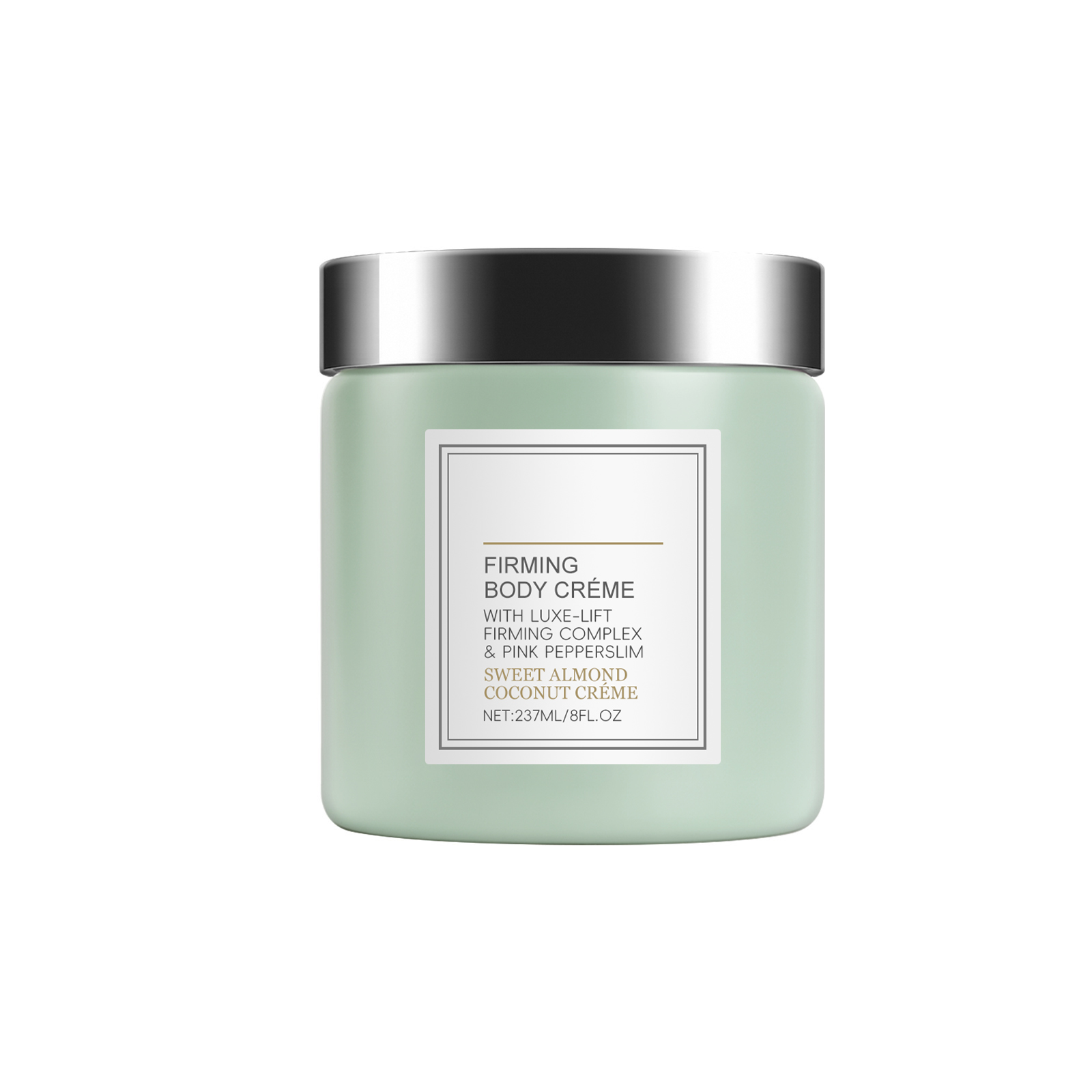 Sweet Almond Coconut Body Cream Fine Texture Mild Skin Friendly Fresh Moisturizing Nourish Skin
