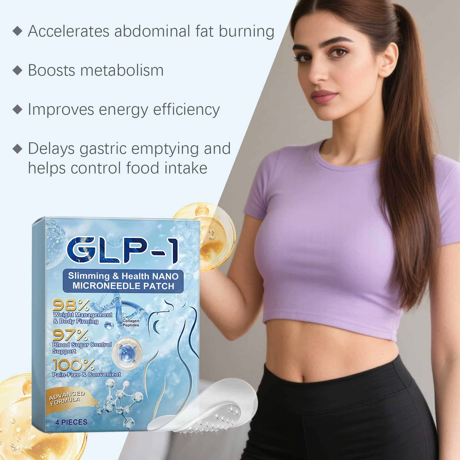 Body Care Patch Mild Nourishing Highlight Figure Skin Line Comfort Daily Light Care Sticker