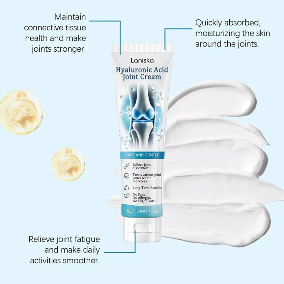 5X Hyaluronic Acid Joint Pain Relief Cream Body Joint Arthroheal Relief Cream